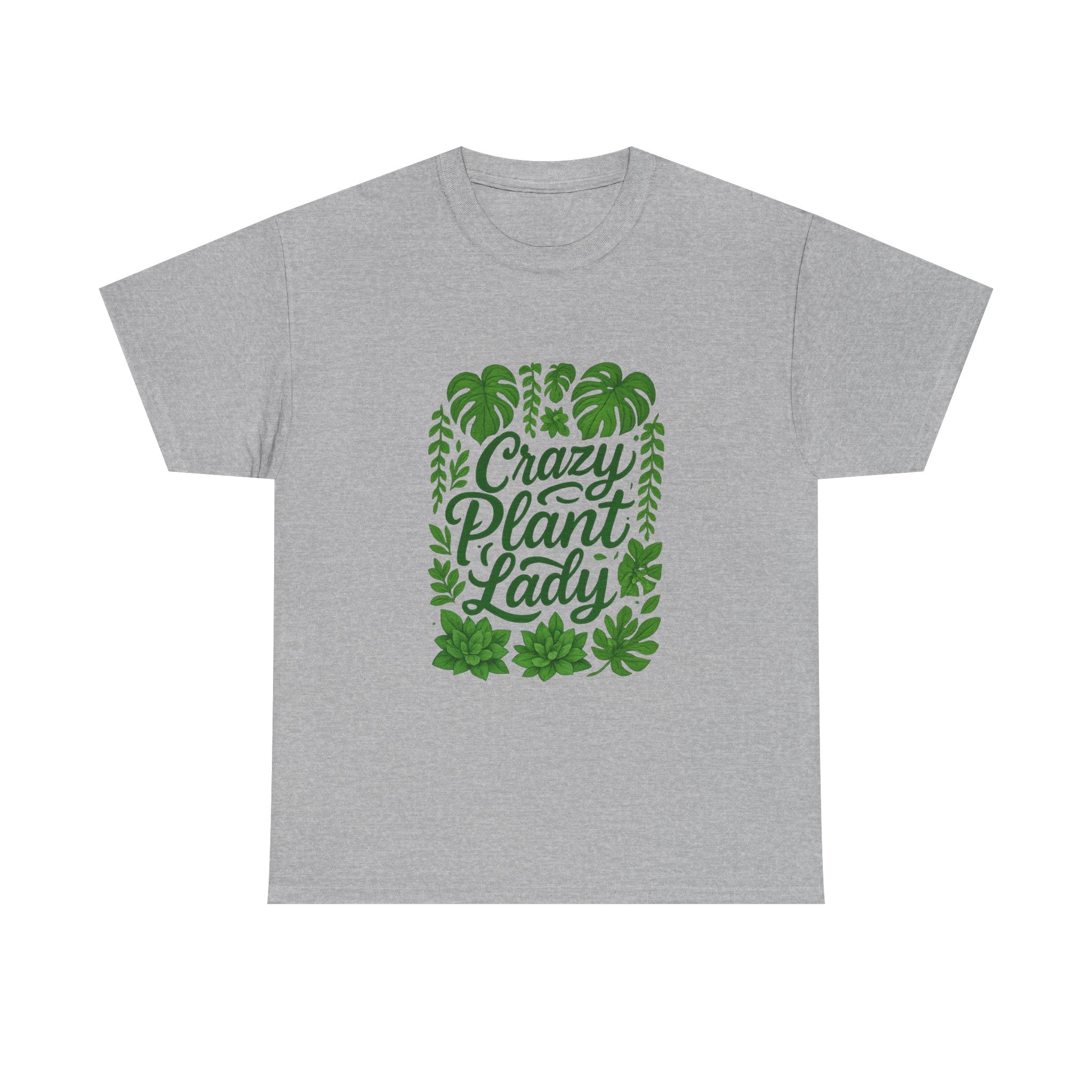 Crazy Plant Lady Gardener T-Shirt | Gardener Gift | Graphic Tee