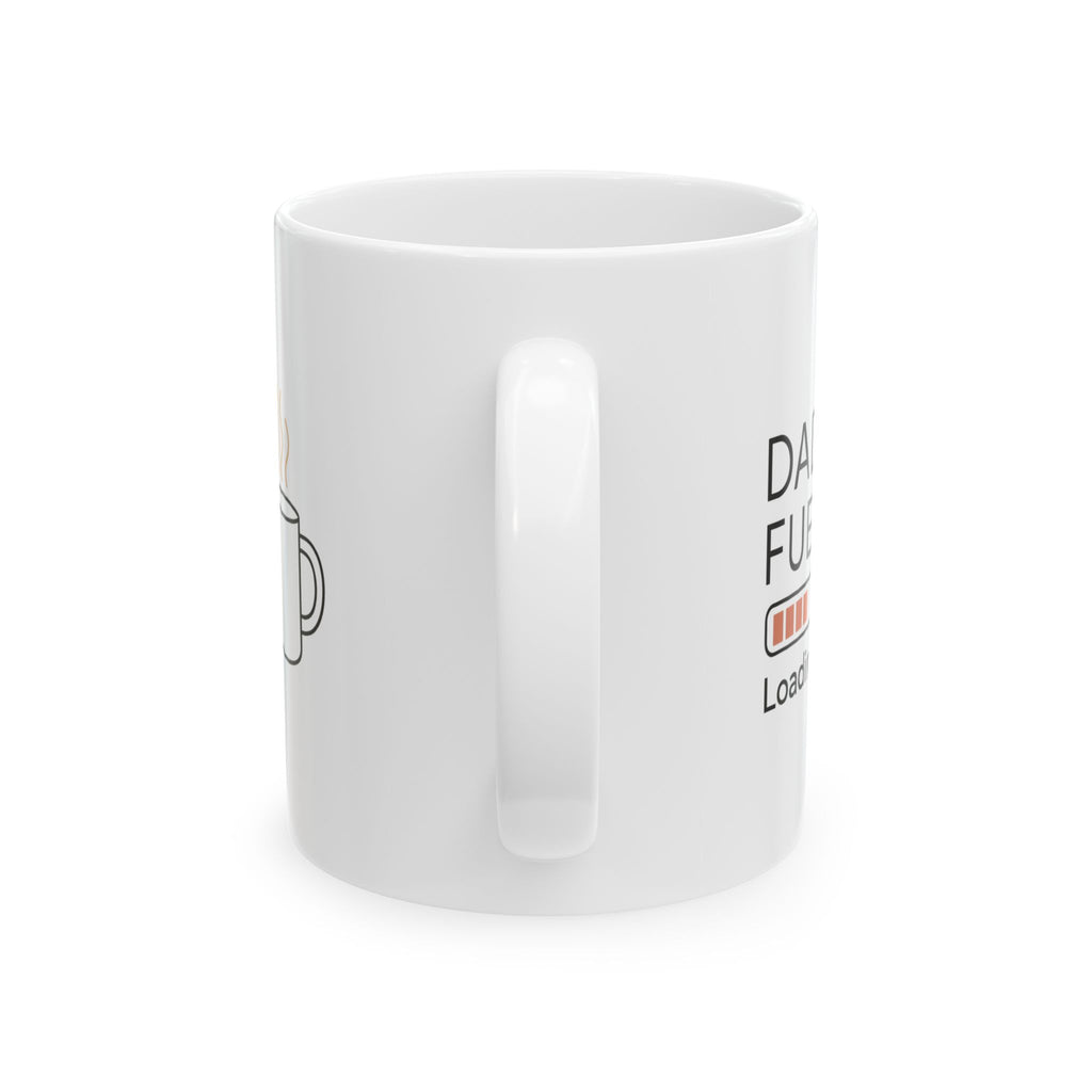 Dad Fuel Activated Status Go Coffee Mug | Funny Dad Coffee Gift | Ceramic Mug