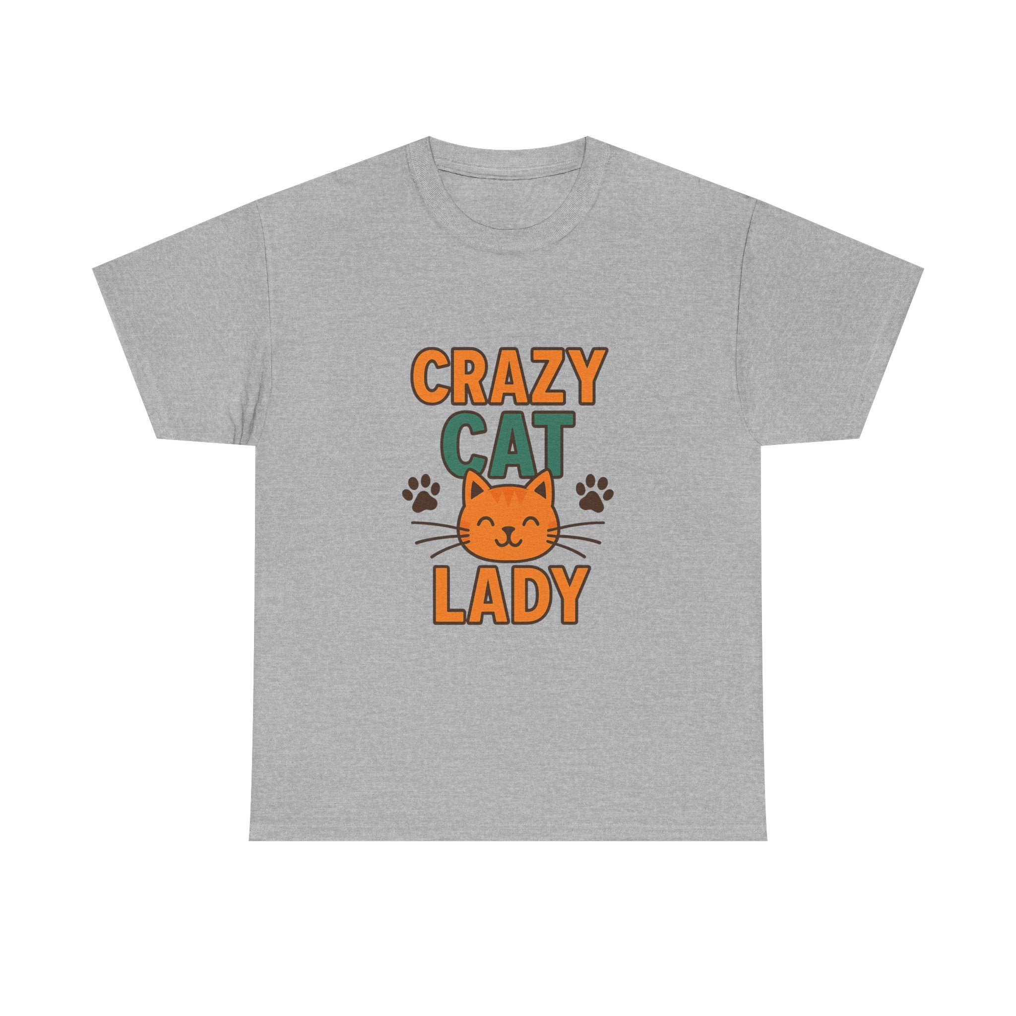 Certified Crazy Cat Lady T-Shirt | Funny Gift for Her | Graphic Tee
