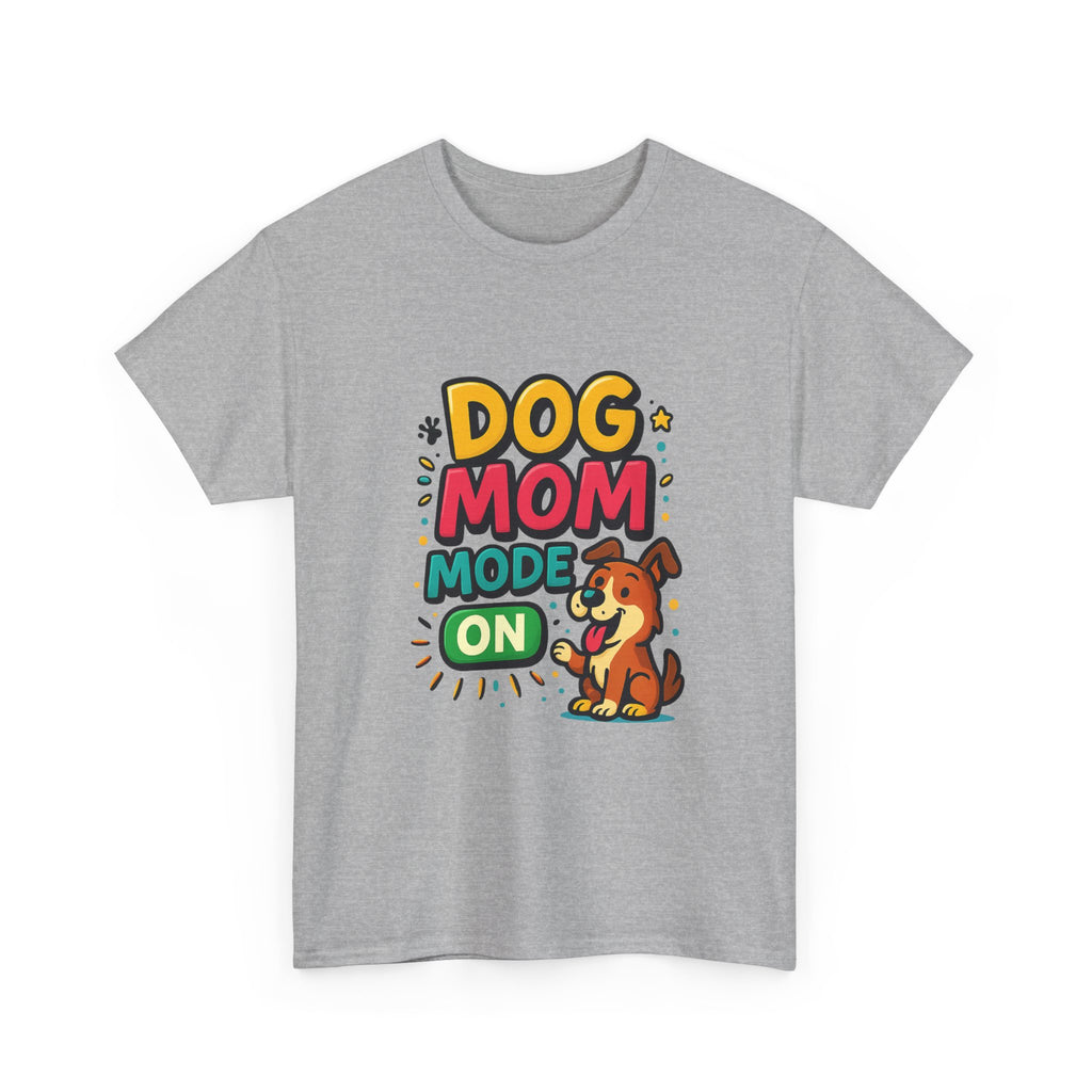 Fueled By Coffee And Dog Cuddles T-Shirt | Dog Mom Gift | Graphic Tee