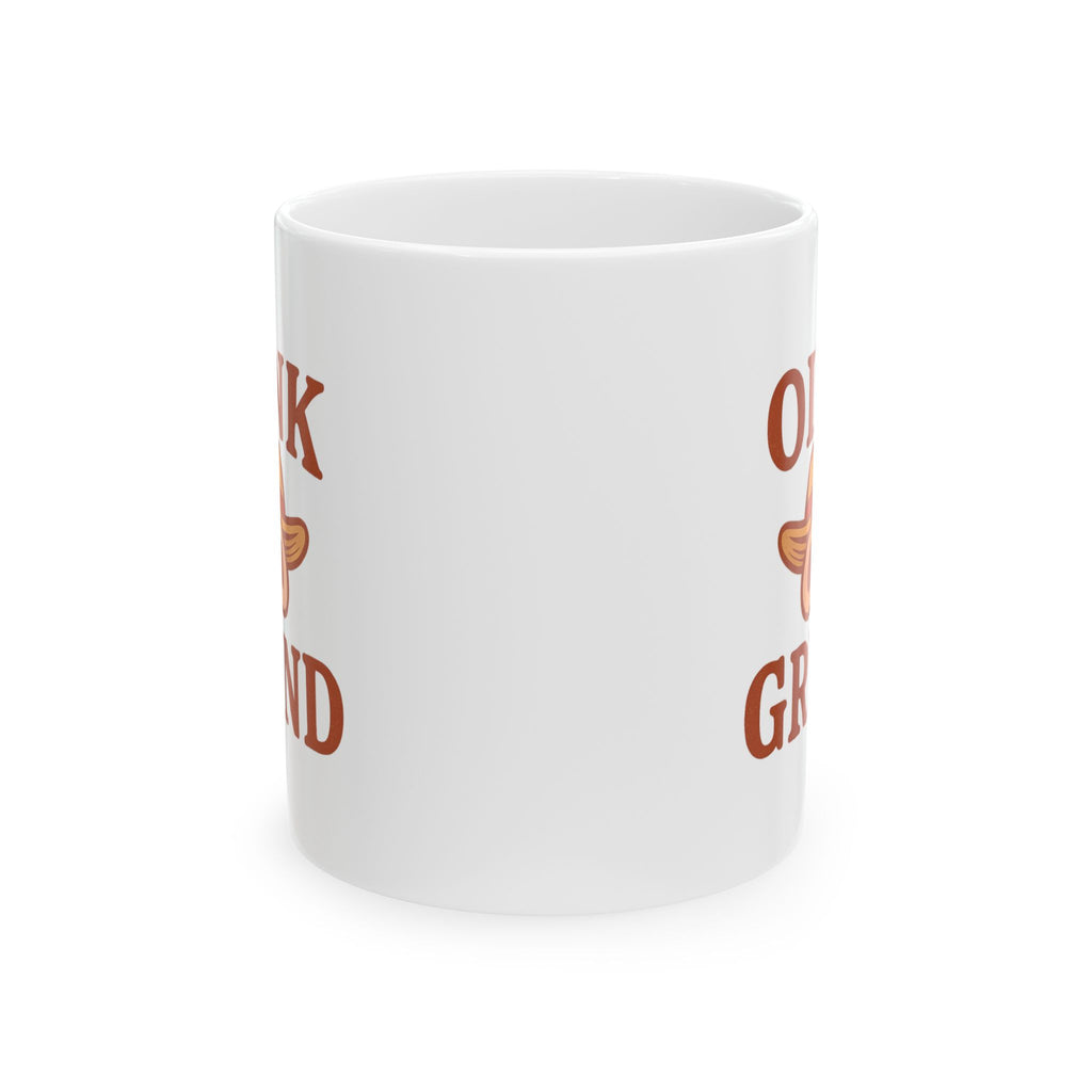Pig Farmer Oink And Grind Coffee Mug | Unique Gift | Ceramic Mug