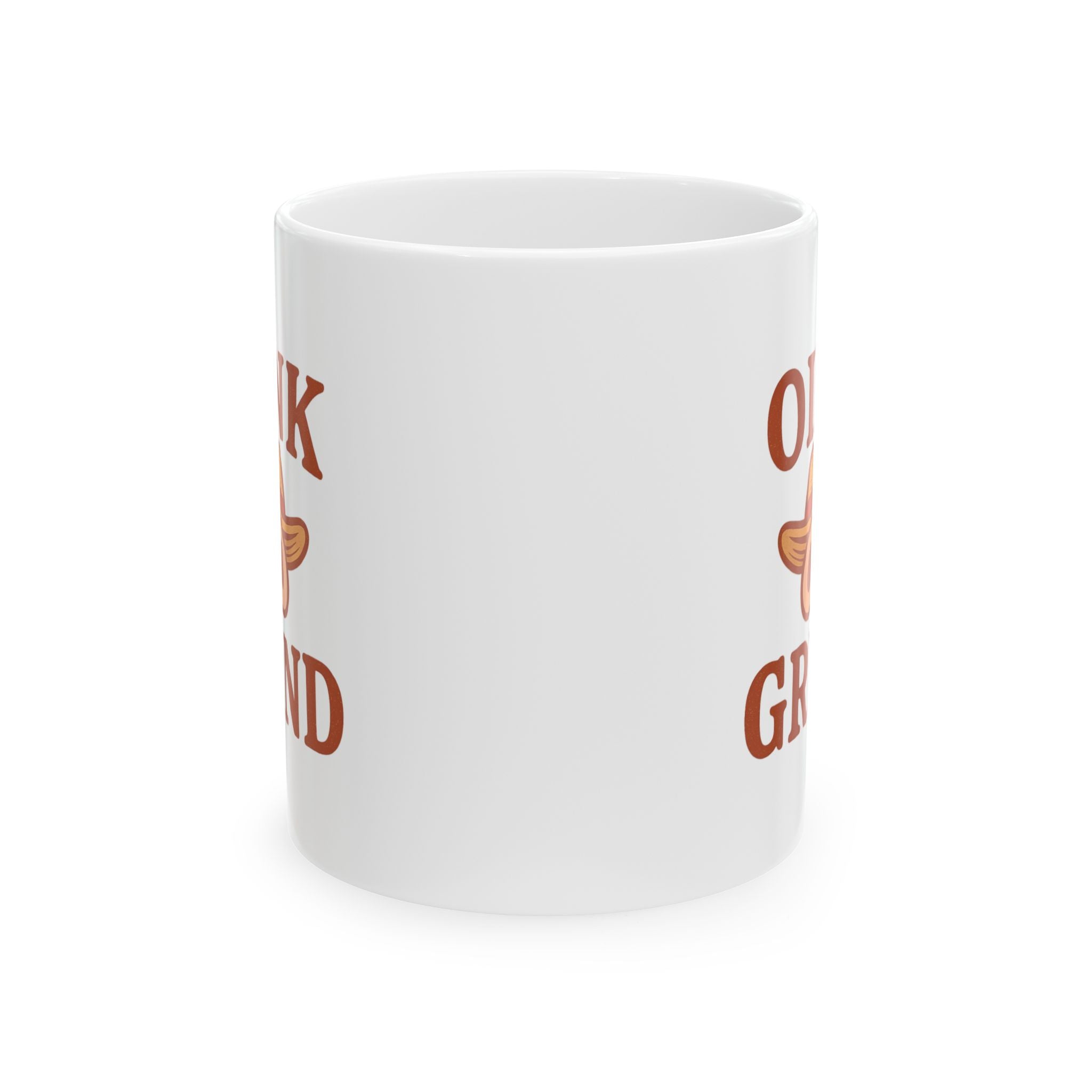 Pig Farmer Oink And Grind Coffee Mug | Unique Gift | Ceramic Mug