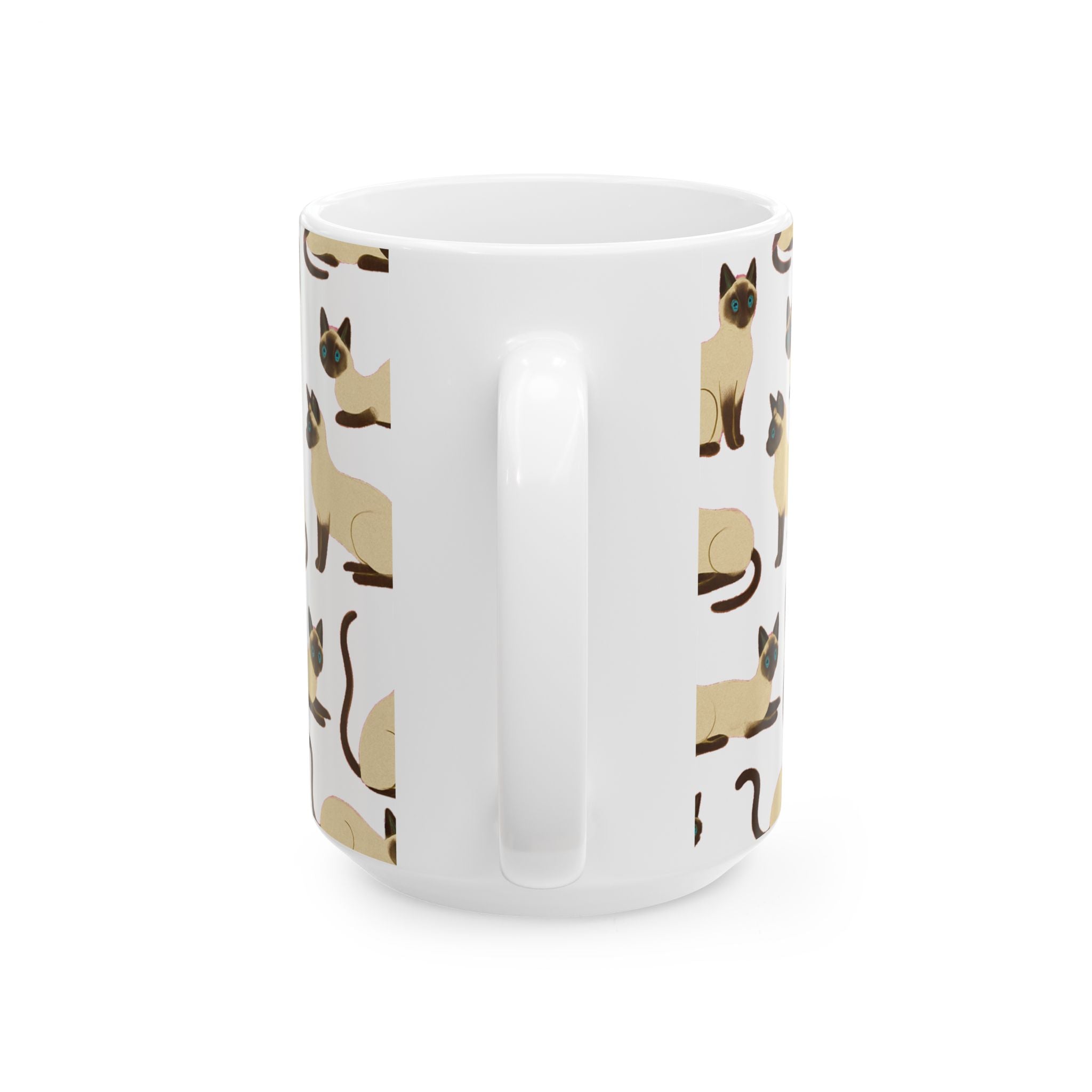Siamese Cat Coffee Mug | Cat Lover Gift | Ceramic Mug