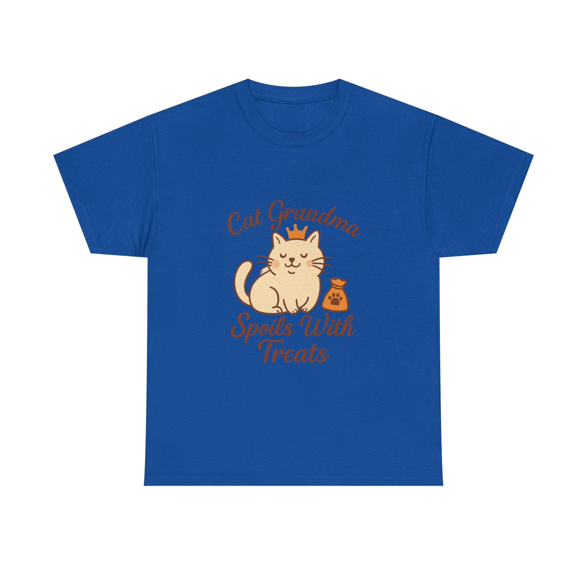 Cat Grandma Spoils With Treats T-Shirt | Cat Lover Gift | Graphic Tee