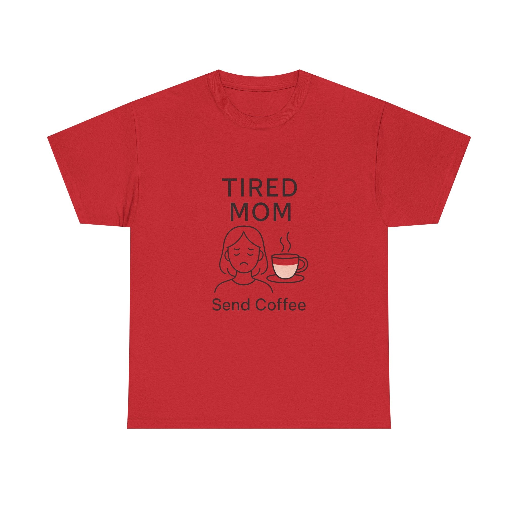 Tired But Trying Mom Life T-Shirt | Funny Mom Appreciation | Graphic Tee