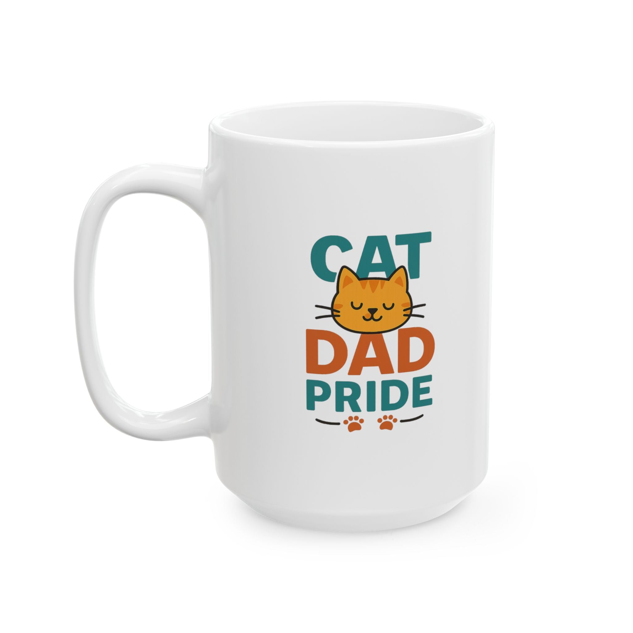 Cat Dad Cool Cat Coffee Mug | Cat Lover Gift | Ceramic Mug
