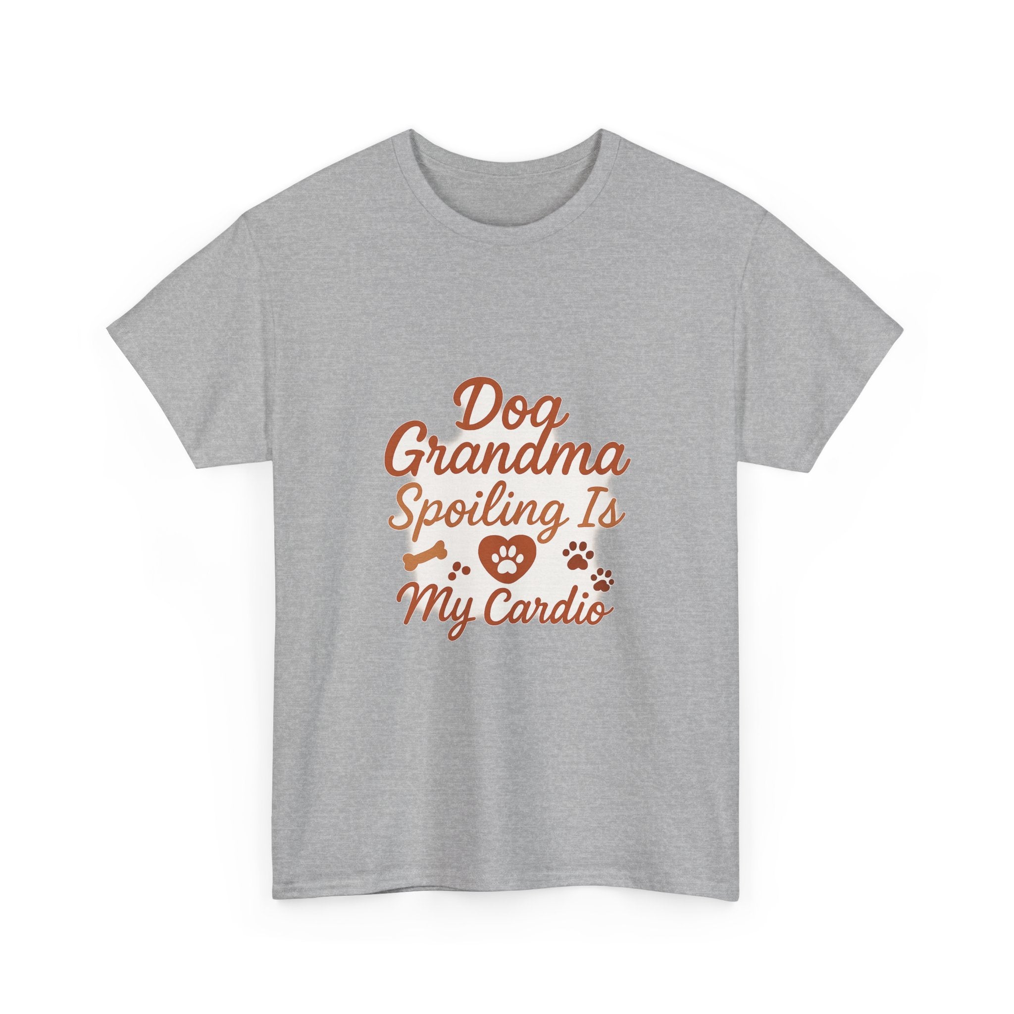 Dog Grandma Spoiling Is My Cardio T-Shirt | Dog Lover Gift | Graphic Tee