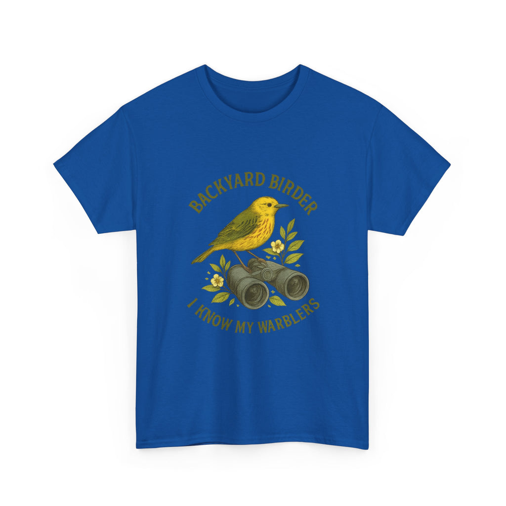 Backyard Birder I Know My Warblers T-Shirt | Bird Lover Gift | Graphic Tee