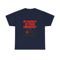 Paramedic My Commute Is Someone Else's Emergency T-Shirt | Unique Gift | Graphic Tee
