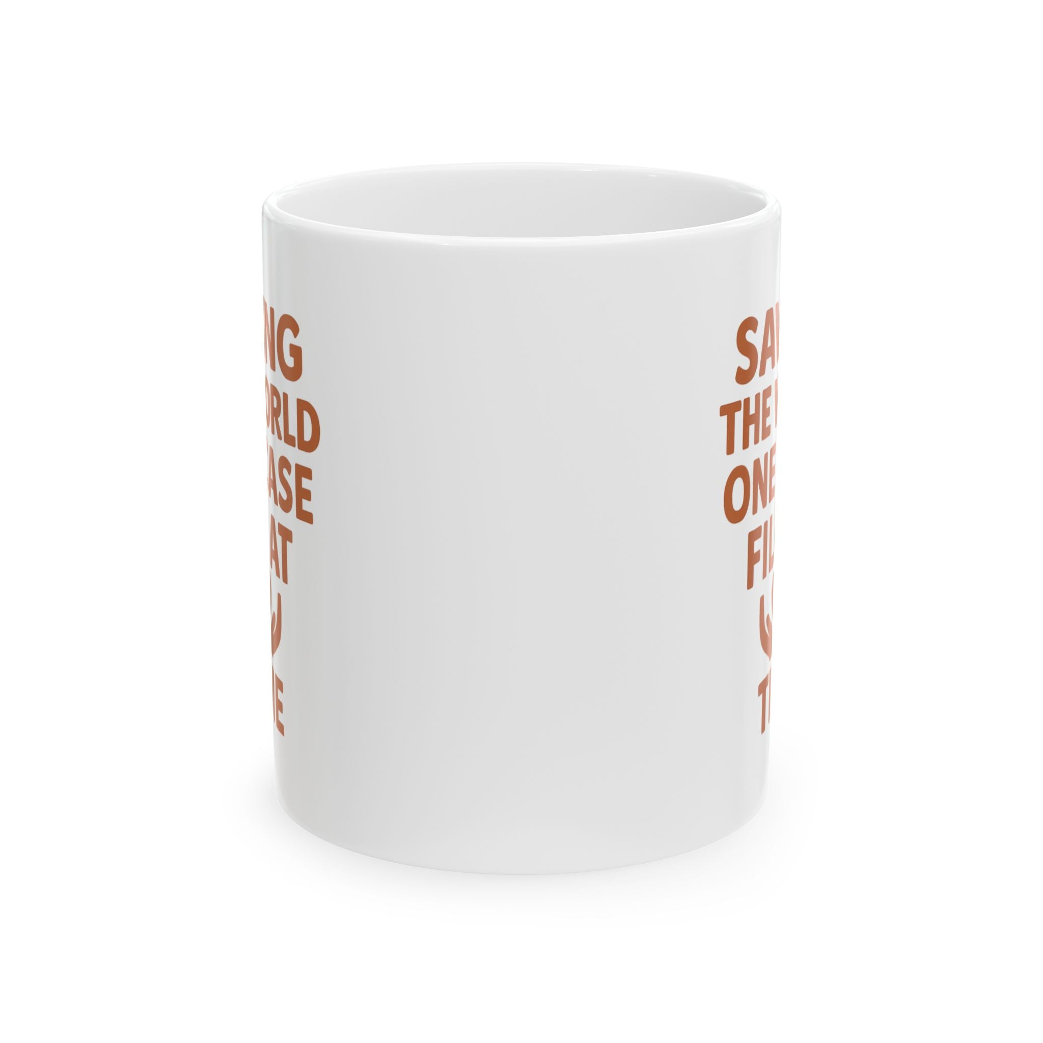 Social Worker Saving The World One Case File At A Time Coffee Mug | Unique Gift | Ceramic Mug