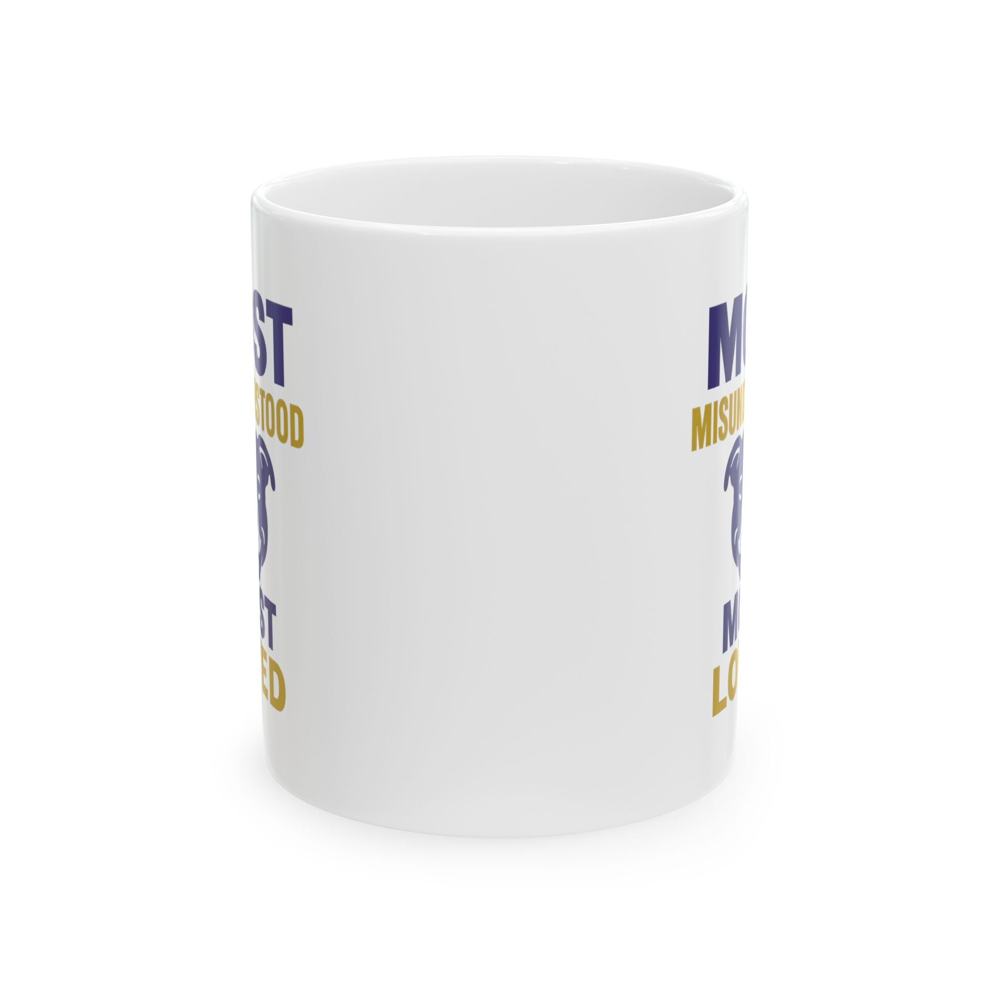 Pit Bull Mom Most Misunderstood Most Loved Coffee Mug | Gift for Mom | Ceramic Mug