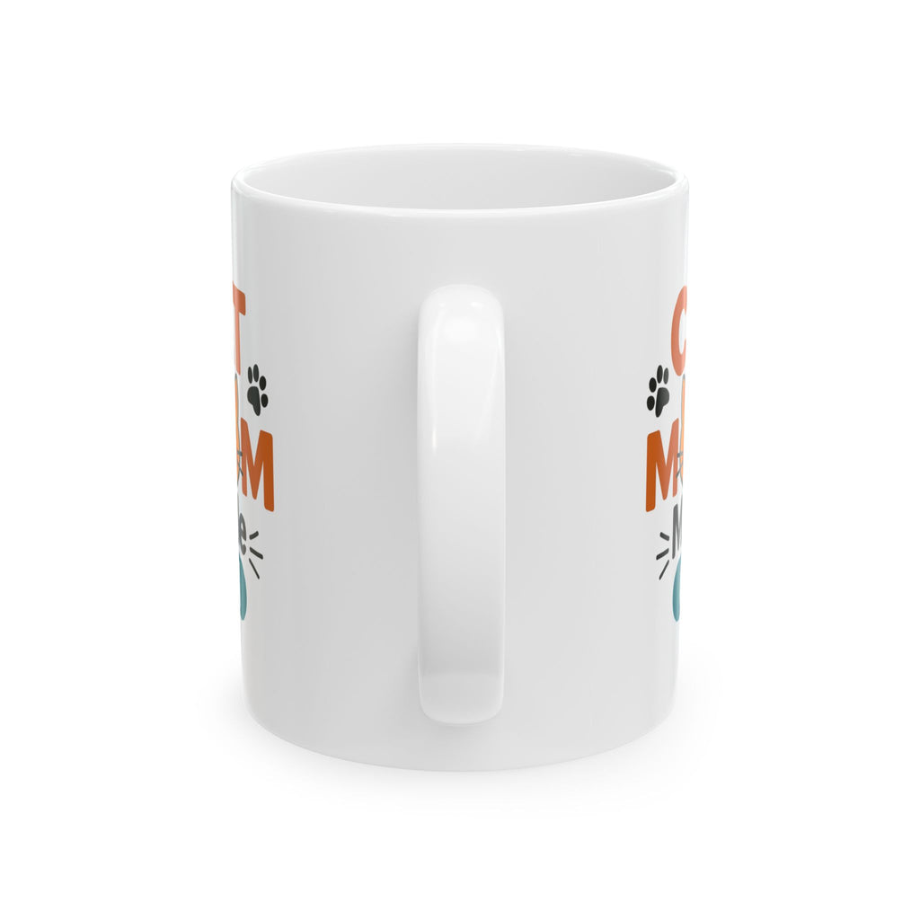 Cat Mom Mode On Coffee Mug | Funny Cat Gift | Ceramic Mug