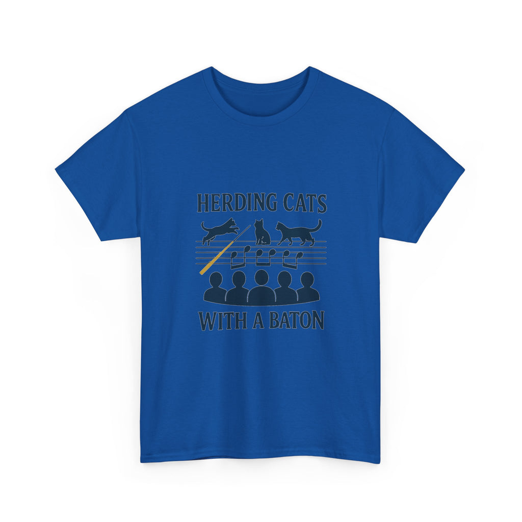 Choir Director Herding Cats With A Baton T-Shirt