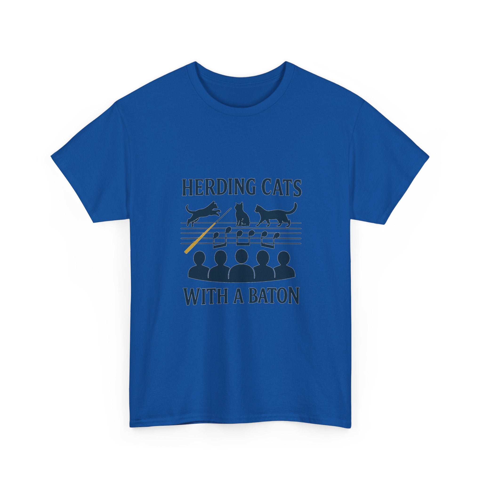 Choir Director Herding Cats With A Baton T-Shirt