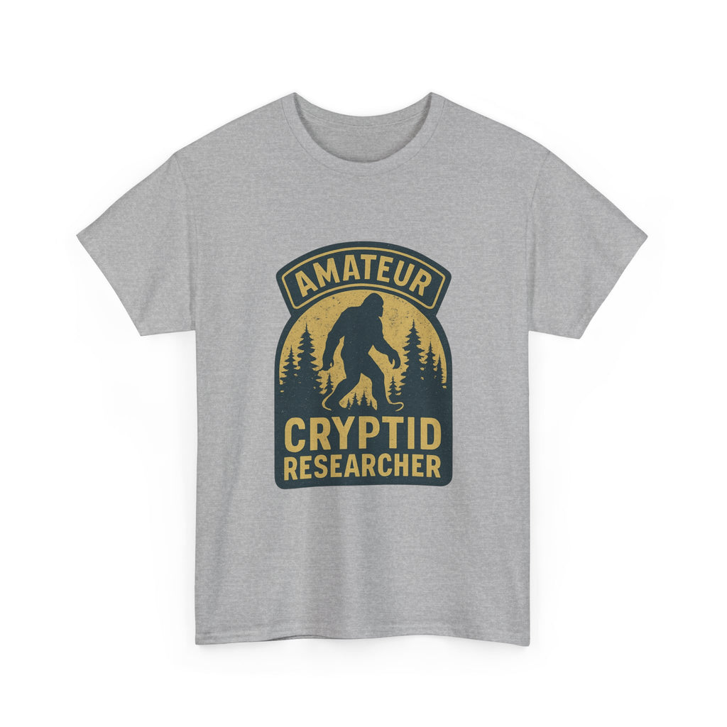 Amateur Cryptid Researcher T-Shirt | Unique Gift | Graphic Tee