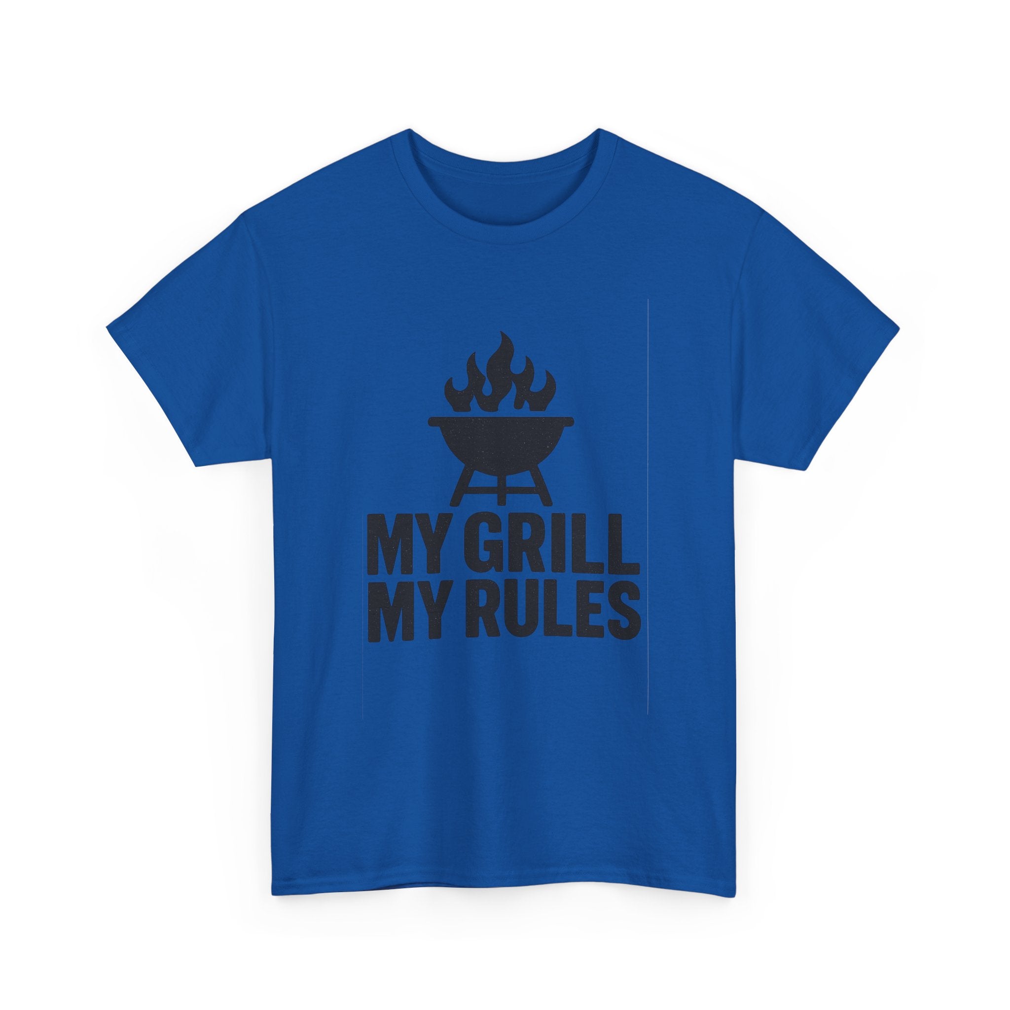 BBQ Rules My Grill My Rules Dad T-Shirt | Gift for Dad | Graphic Tee