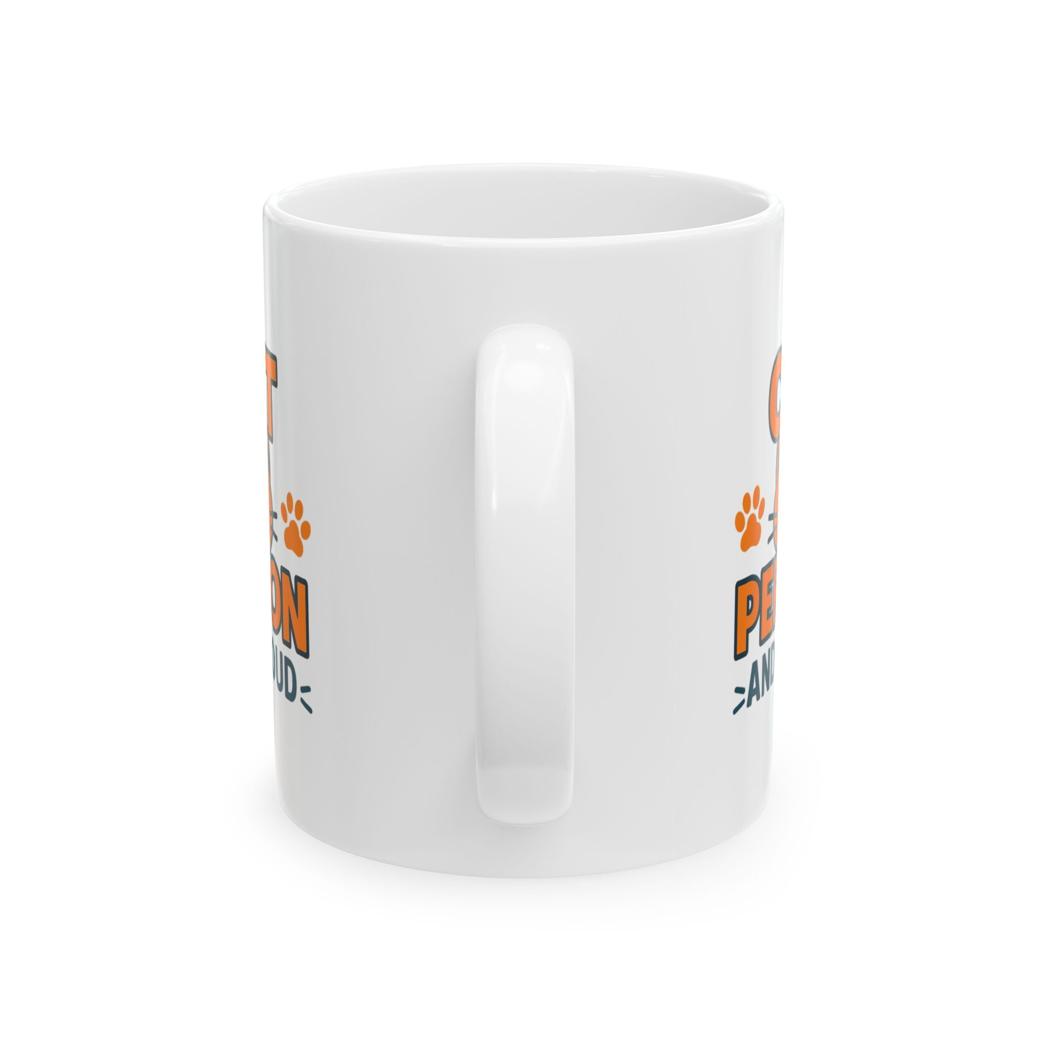 Confirmed Cat Person Since Birth Coffee Mug | Cat Appreciation Gift | Ceramic Mug