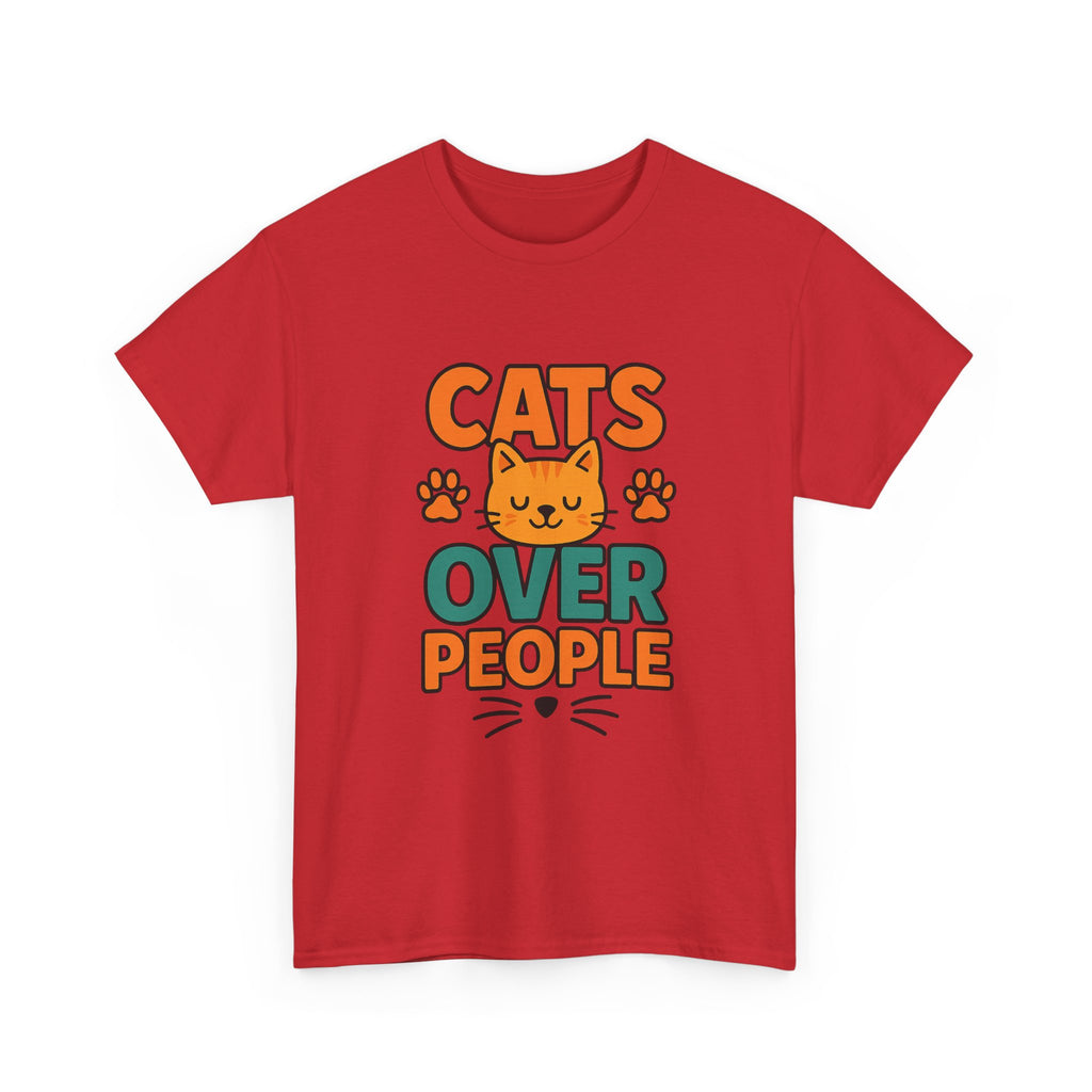 Cats Are My People T-Shirt | Funny Cat Lover Gift | Graphic Tee