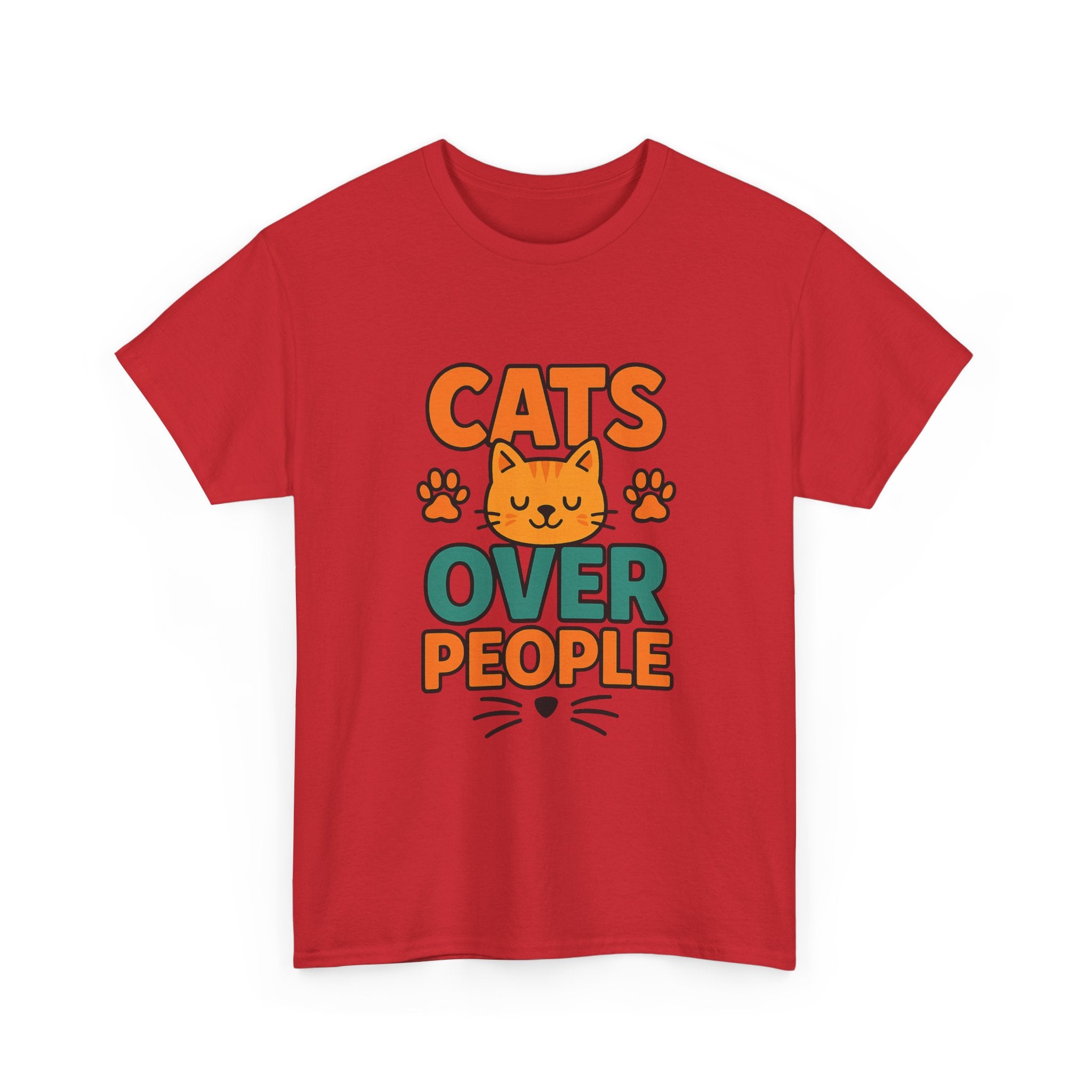Cats Are My People T-Shirt | Funny Cat Lover Gift | Graphic Tee