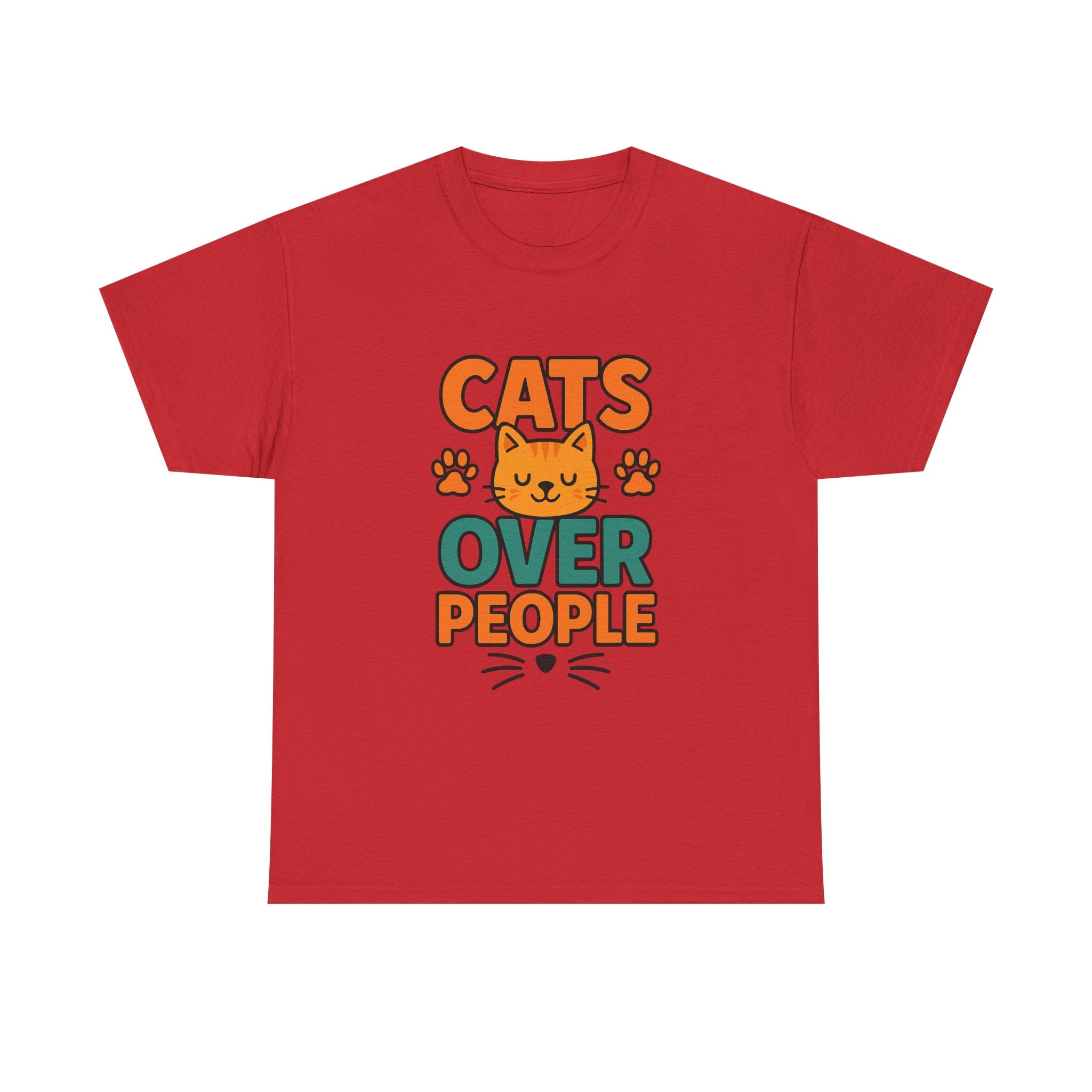 Cats Are My People T-Shirt | Funny Cat Lover Gift | Graphic Tee