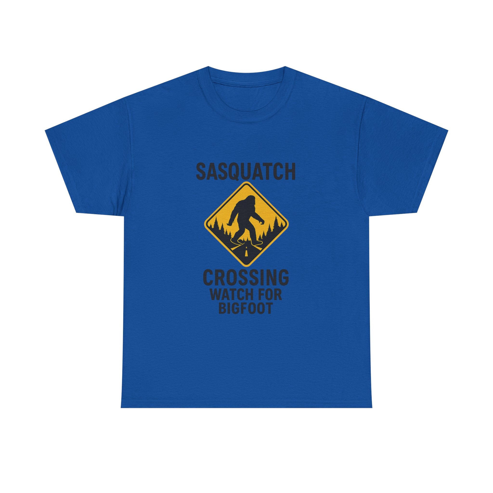 Sasquatch Crossing Watch For Bigfoot T-Shirt | Unique Gift | Graphic Tee