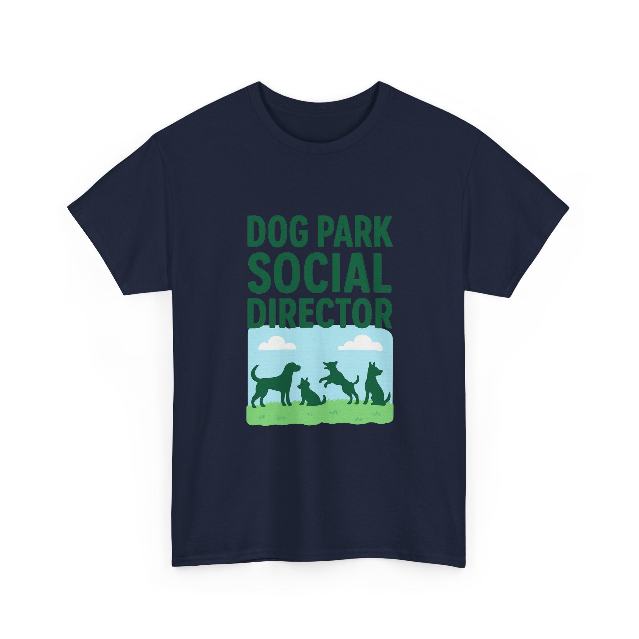 Dog Park Social Director T-Shirt | Dog Lover Gift | Graphic Tee