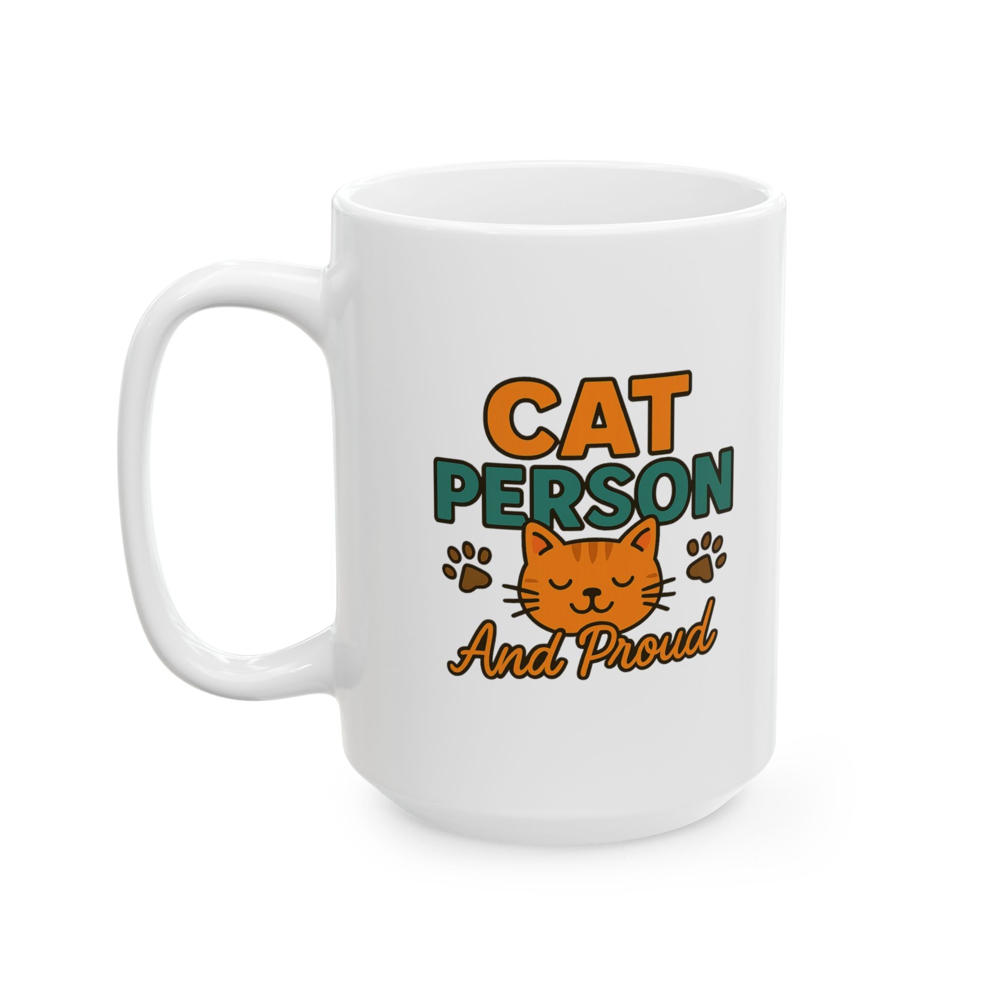 Cat Person Loading Please Wait Coffee Mug | Funny Cat Lover Gift | Ceramic Mug
