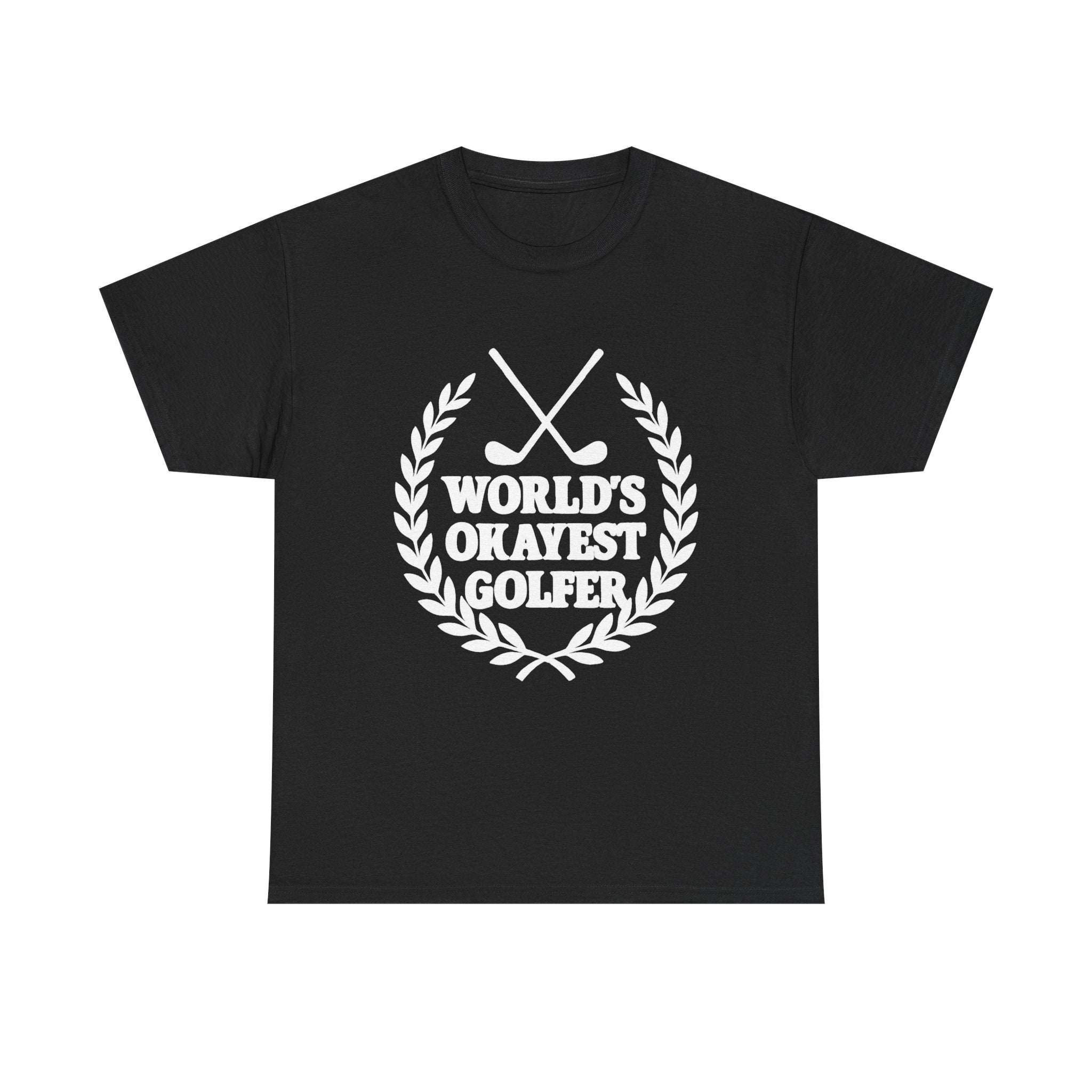 World's Okayest Golfer Sports T-Shirt | Golf Lover Gift | Graphic Tee