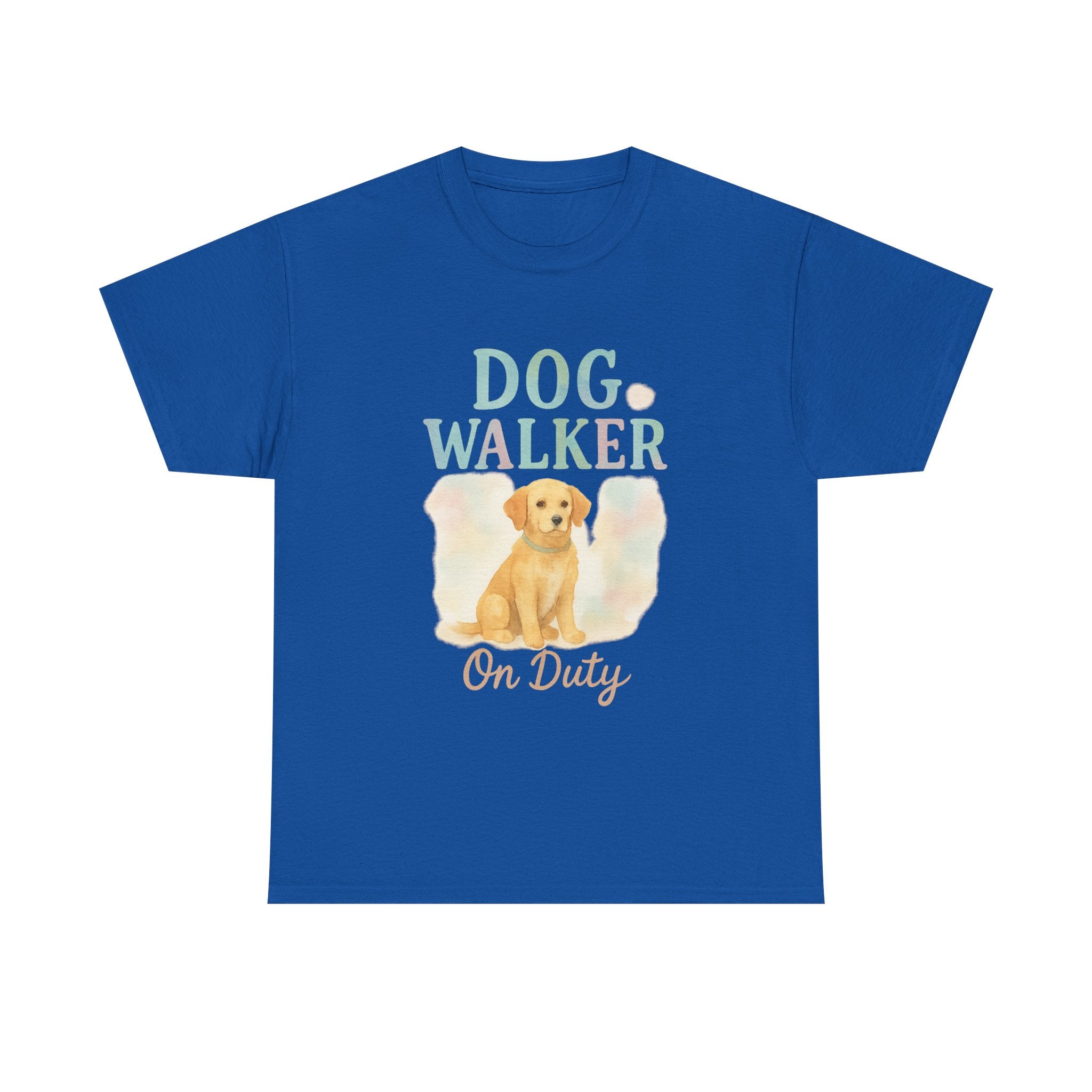 Dog Walker Powered By Coffee T-Shirt | Dog Walker Gift | Graphic Tee