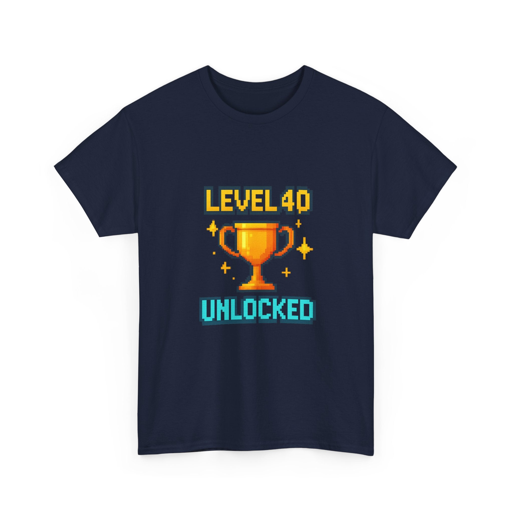 Level 40 Unlocked T-Shirt | Unique Gift | Graphic Tee
