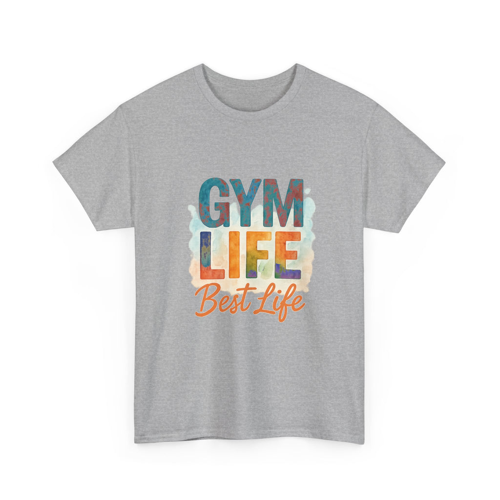 Living My Best Gym Life T-Shirt | Fitness Gift | Graphic Tee