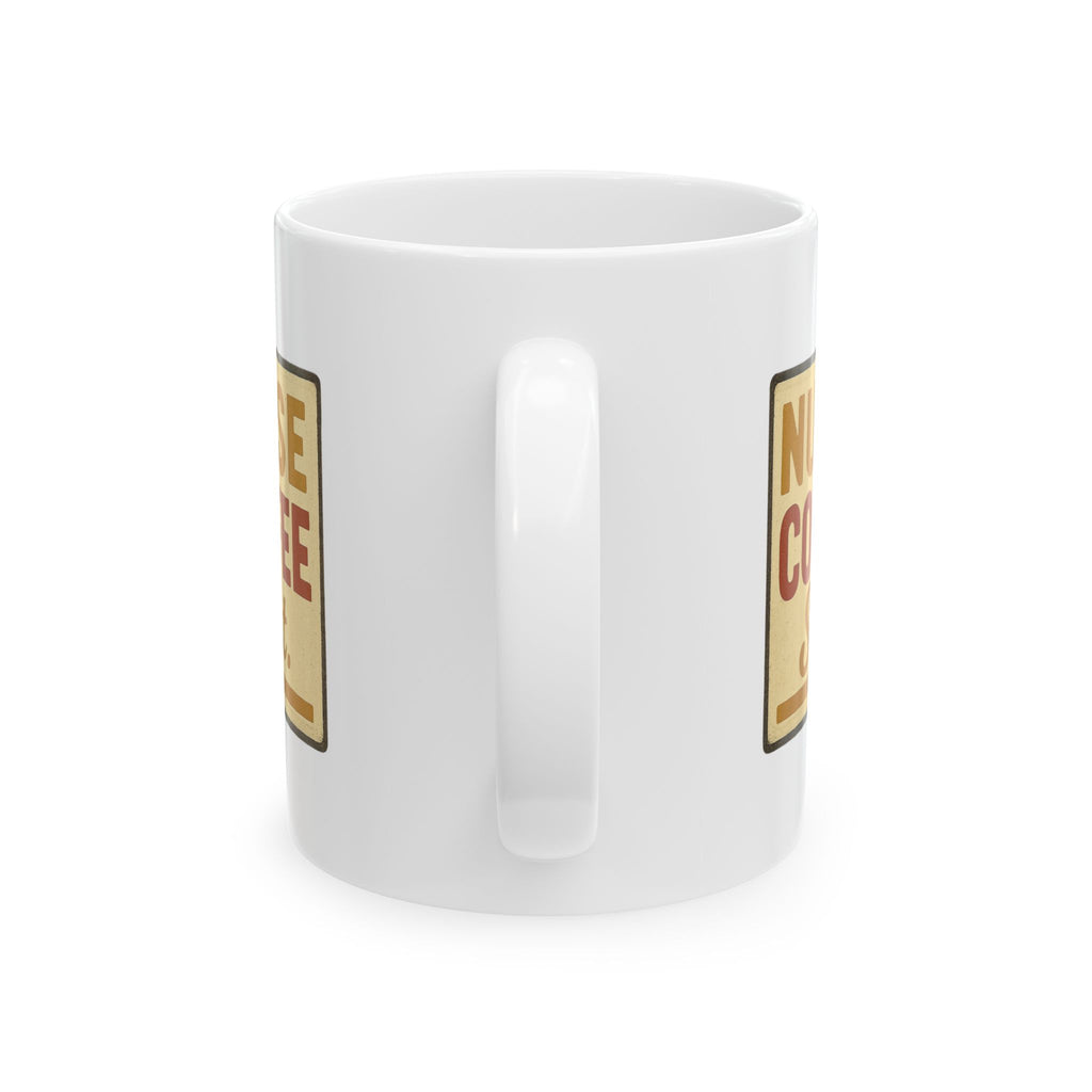 Nurse Running Low On Coffee Call Code Coffee Mug | Funny Nurse Humor | Ceramic Mug
