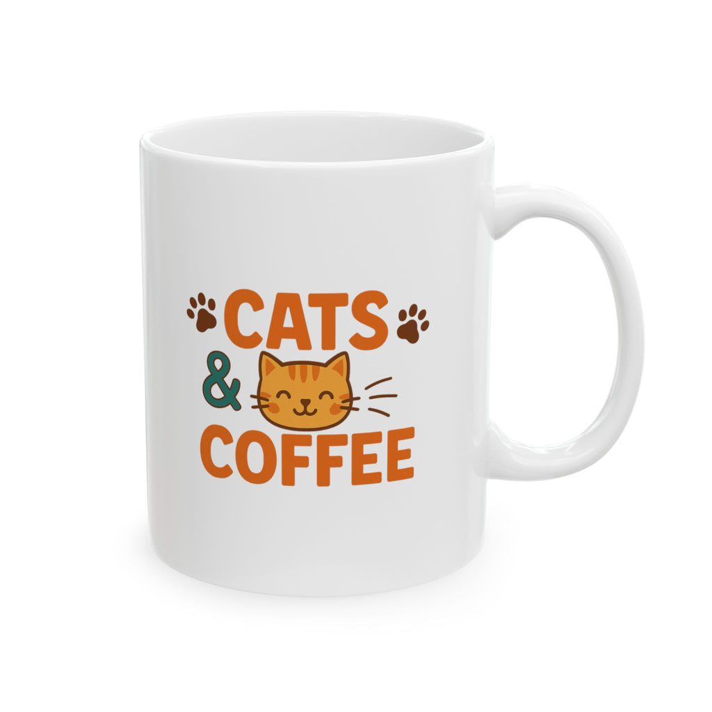 Cat Approves This Coffee Coffee Mug | Funny Cat And Coffee Gift | Ceramic Mug