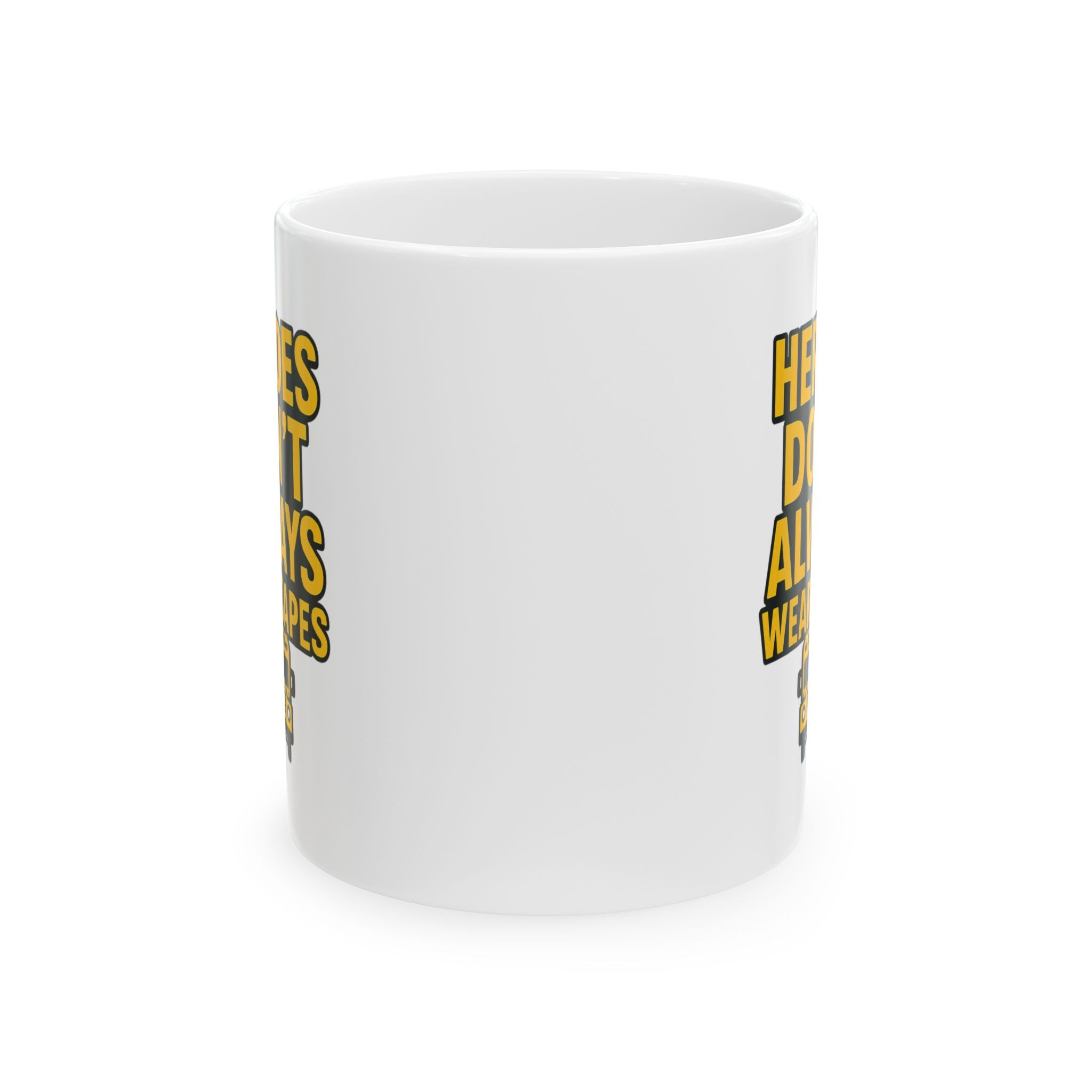 School Bus Driver Heroes Dont Always Wear Capes Coffee Mug | Unique Gift | Ceramic Mug