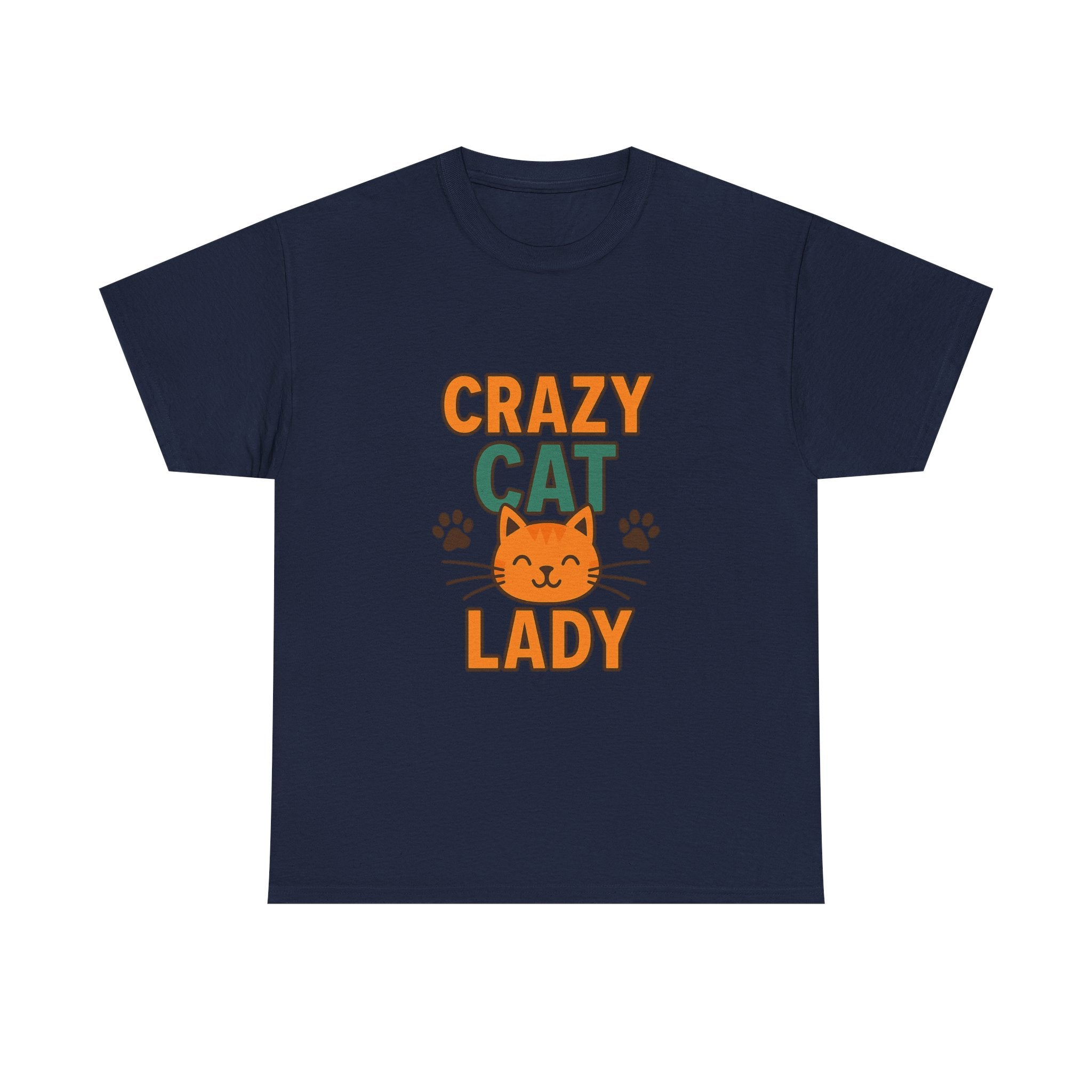 Certified Crazy Cat Lady T-Shirt | Funny Gift for Her | Graphic Tee