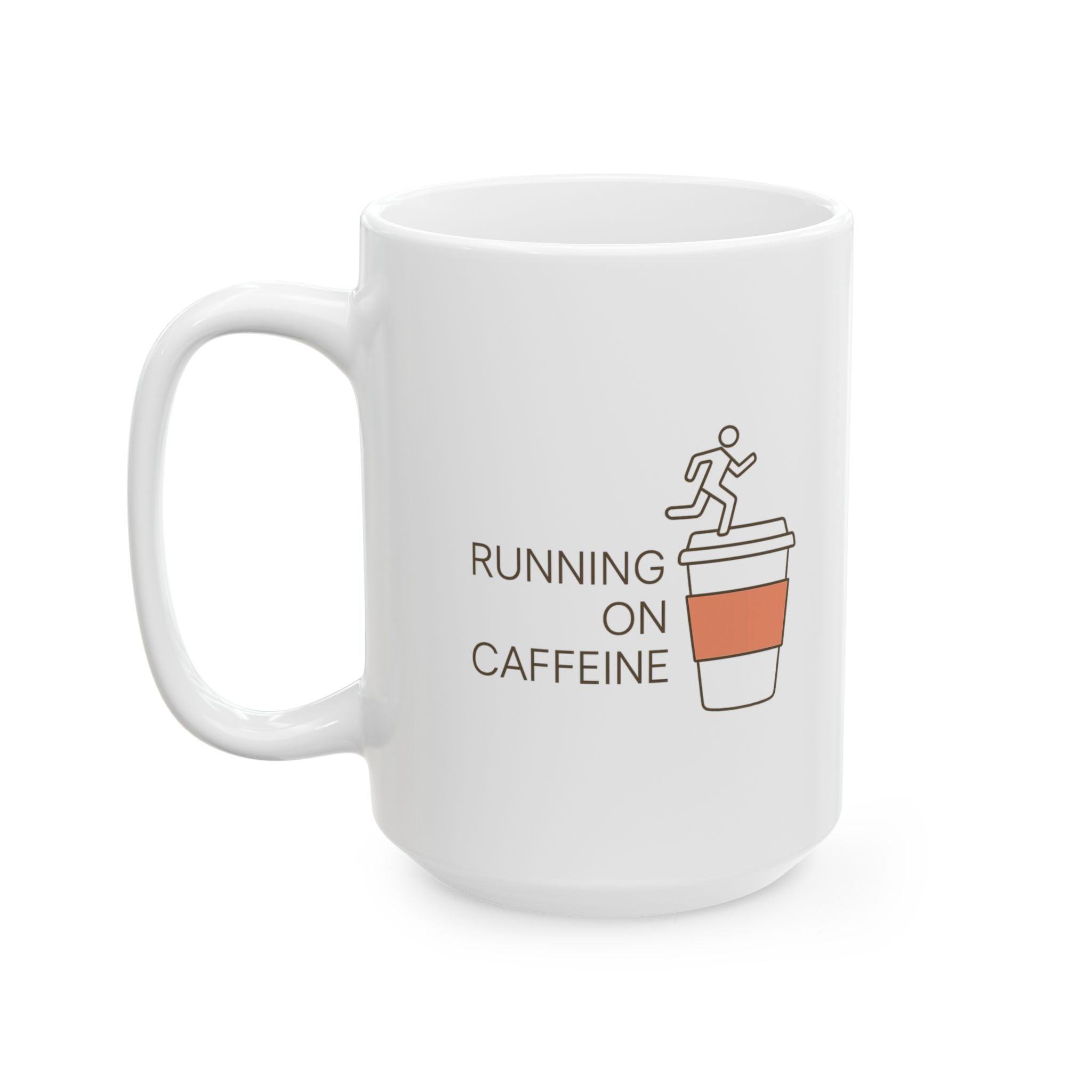 Fueled By Caffeine What Is Sleep Coffee Mug | Funny Caffeine Gift | Ceramic Mug