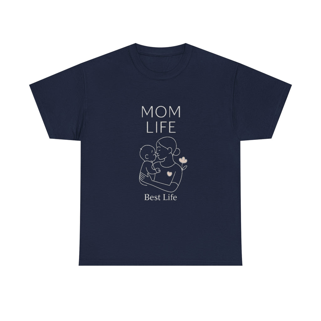 Mom Life Best Life Period T-Shirt | Mom Humor Gift | Graphic Tee