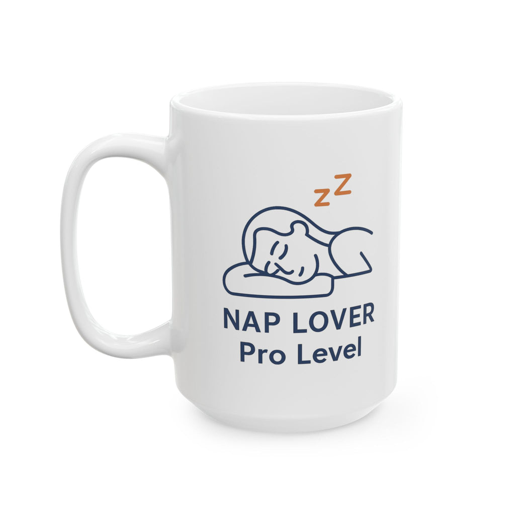 Powered By Naps And This Coffee Coffee Mug | Funny Nap Humor | Ceramic Mug