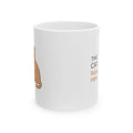 House Rules Set By The Cat Coffee Mug | Funny Cat Humor | Ceramic Mug