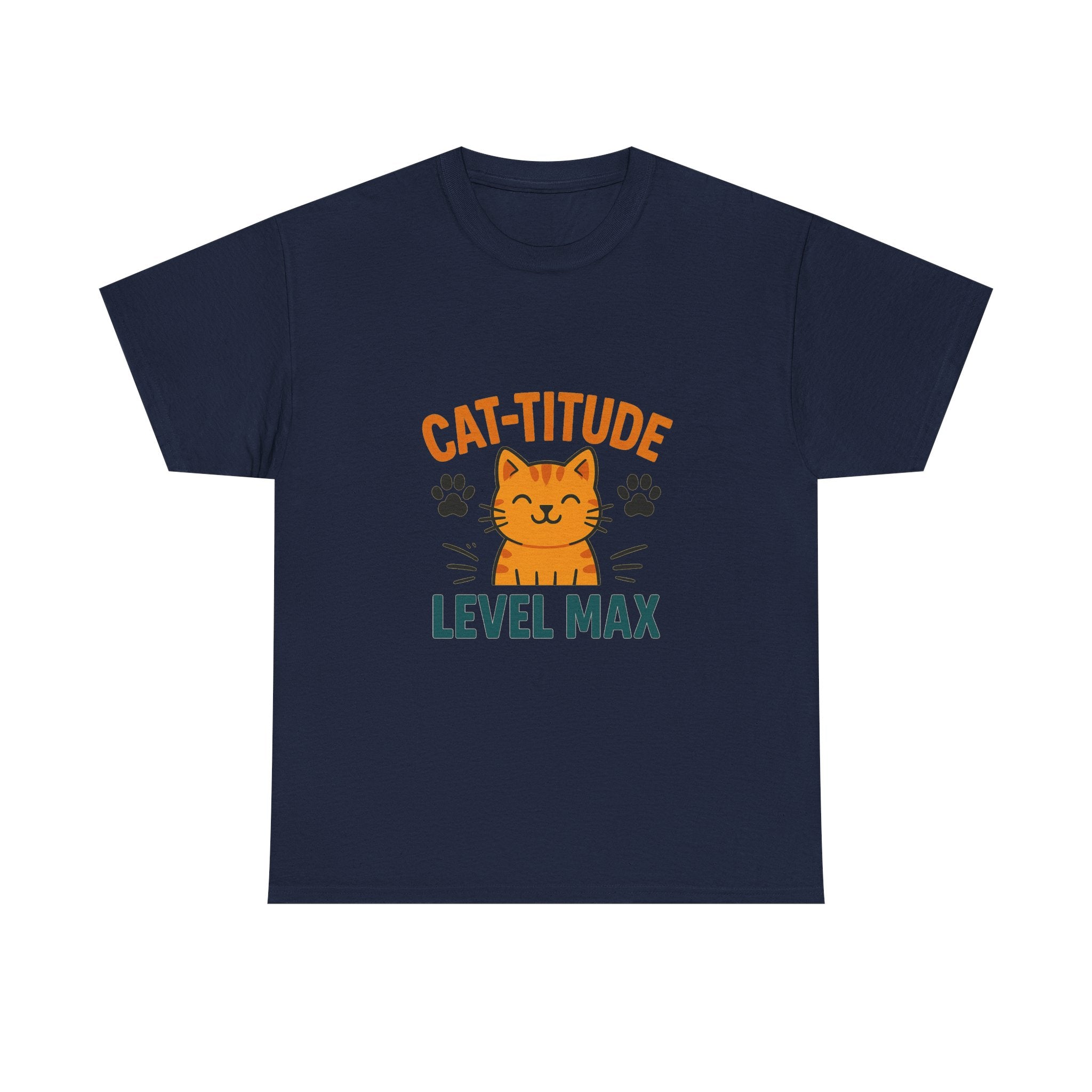 Channeling My Inner Cat Today T-Shirt | Cat Attitude Humor | Graphic Tee