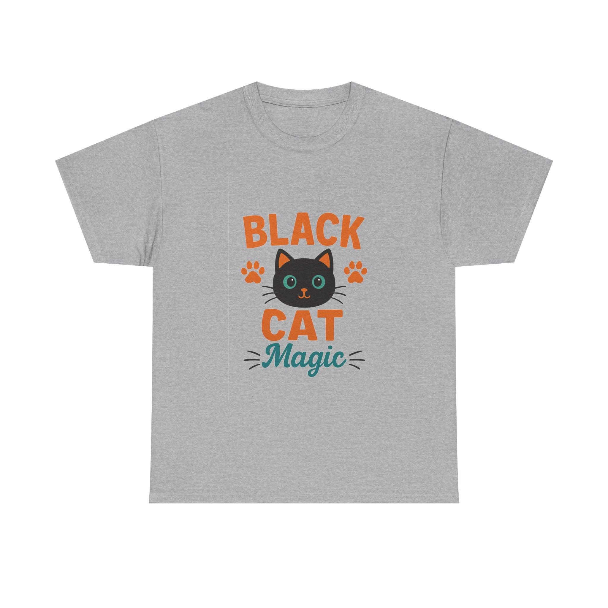 Black Cat Familiar Vibes T-Shirt | Cat Witch Humor Gift | Graphic Tee