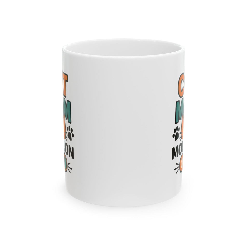 Life Is Better With A Cat Coffee Mug | Cat Mom Appreciation | Ceramic Mug