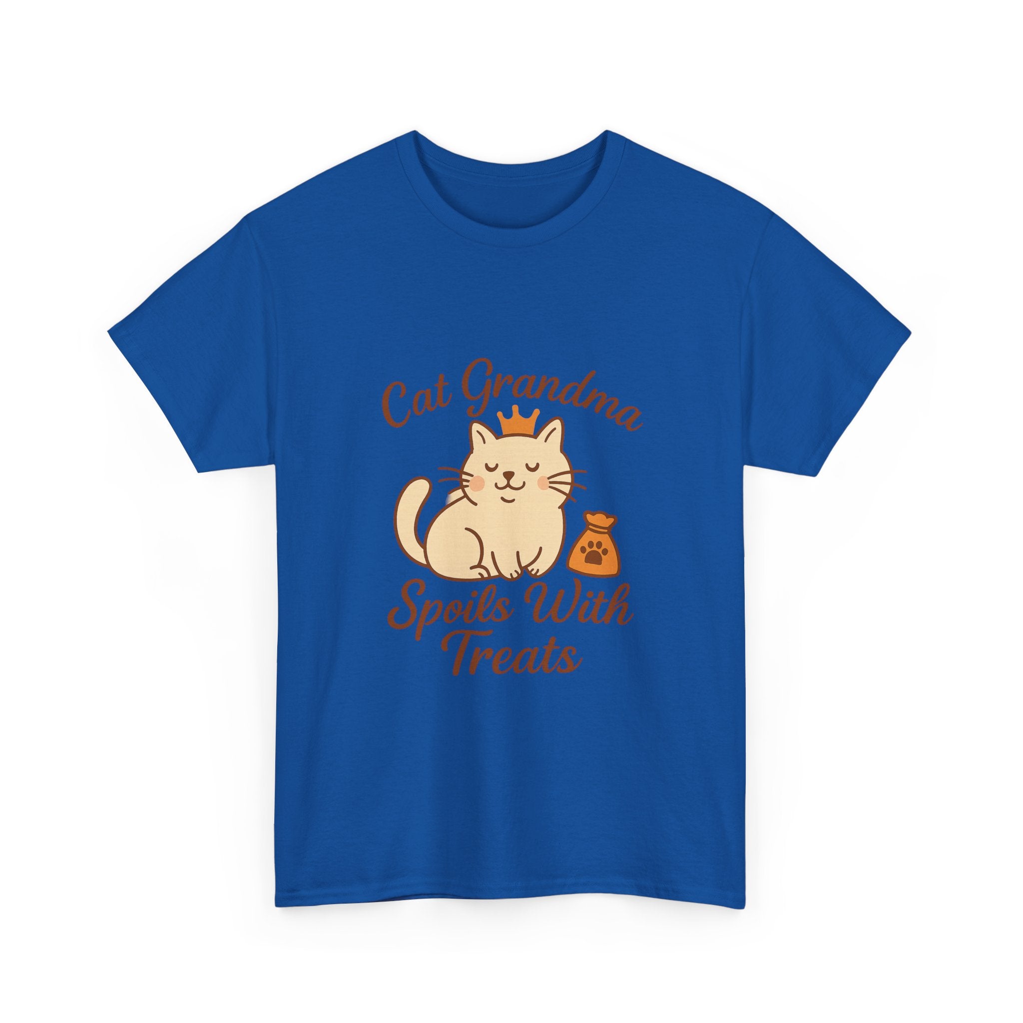 Cat Grandma Spoils With Treats T-Shirt | Cat Lover Gift | Graphic Tee