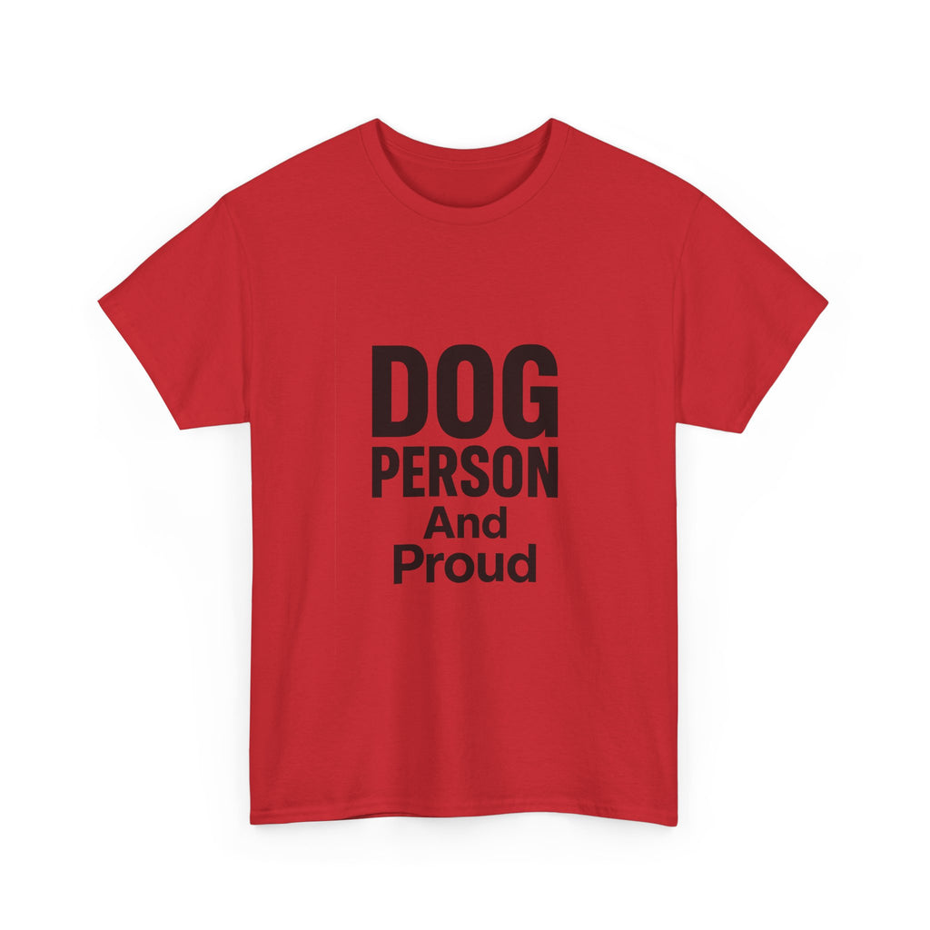 Certified Dog Person No Apologies T-Shirt | Dog Lover Gift | Graphic Tee