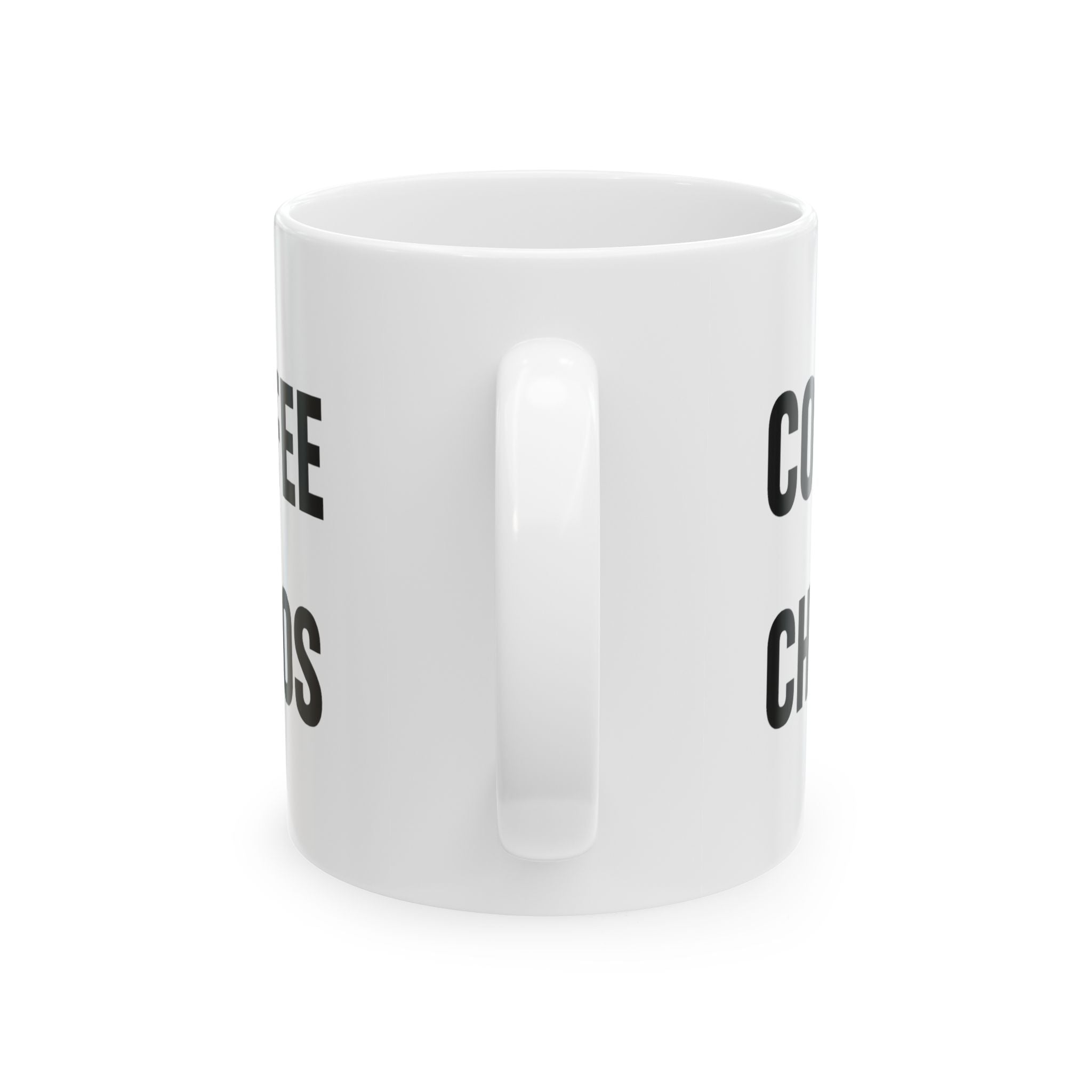 Coffee Chaos And Complete Lack Of Sleep Coffee Mug | Funny Gift | Ceramic Mug