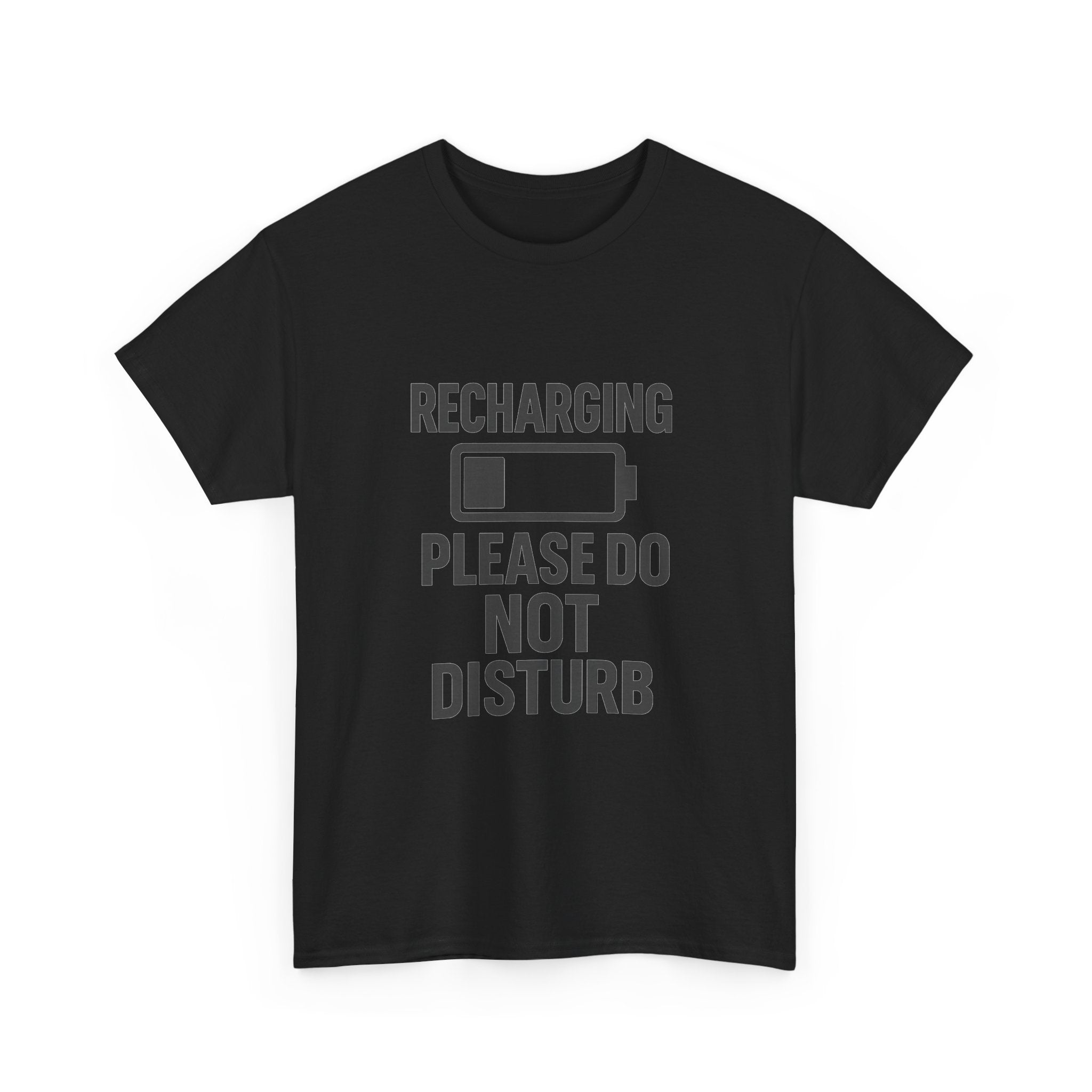 Introvert Recharging Please Do Not Disturb T-Shirt | Unique Gift | Graphic Tee