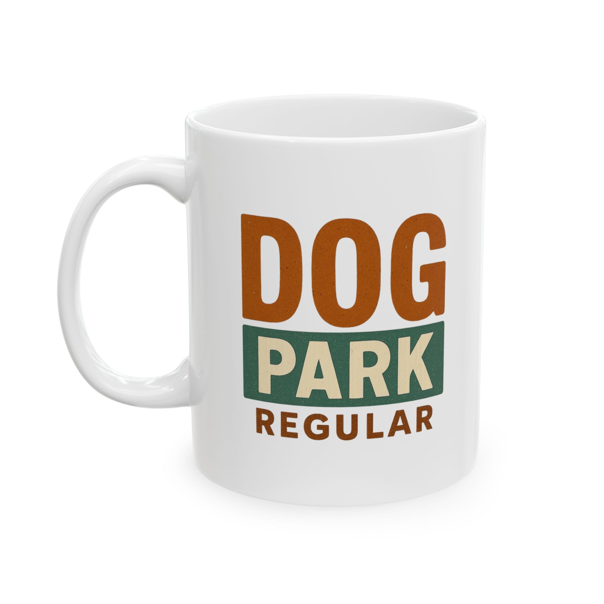 Dog Park Regular Est Whenever Coffee Mug | Dog Park Lover Gift | Ceramic Mug