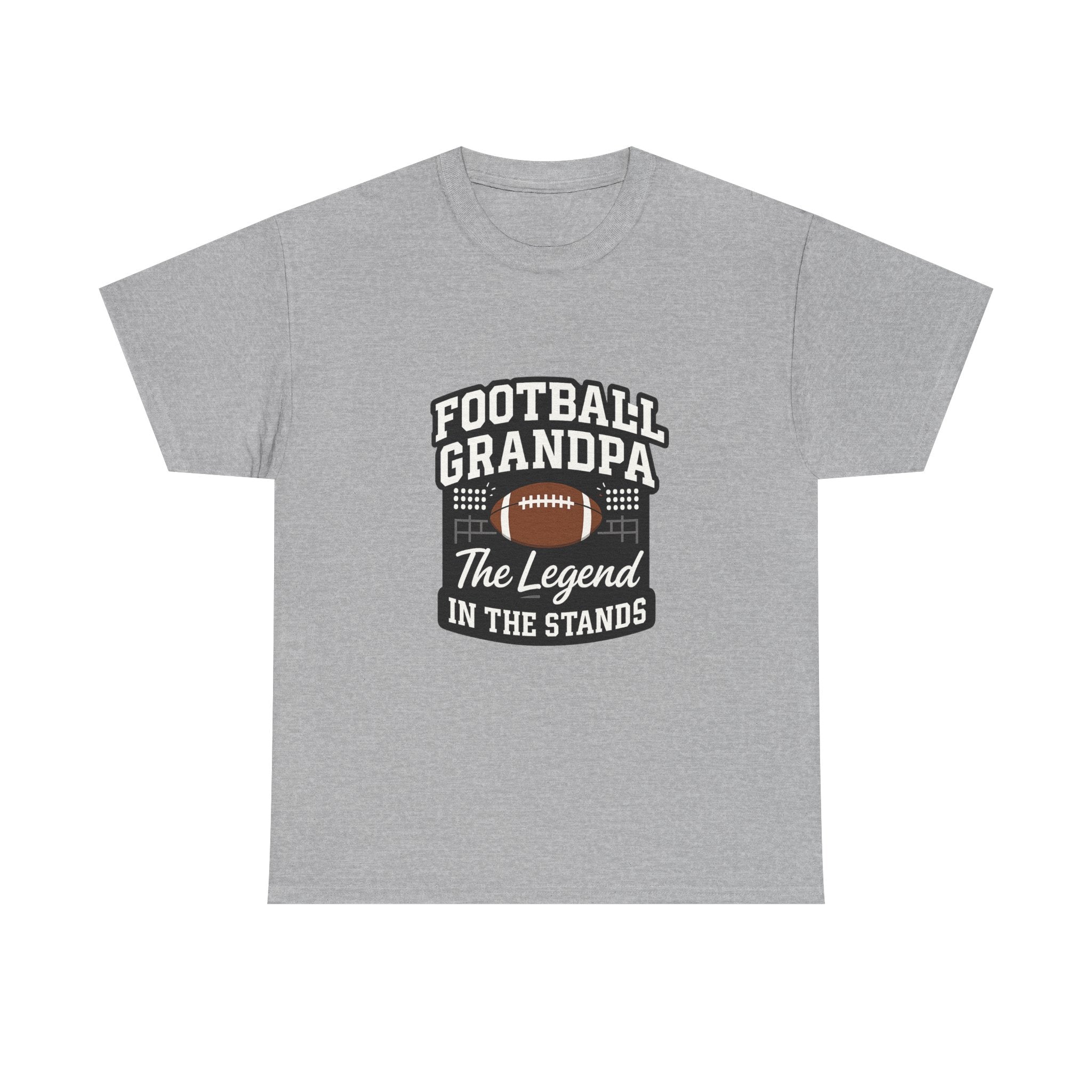 Football Grandpa The Legend In The Stands T-Shirt | Gift for Grandpa | Graphic Tee