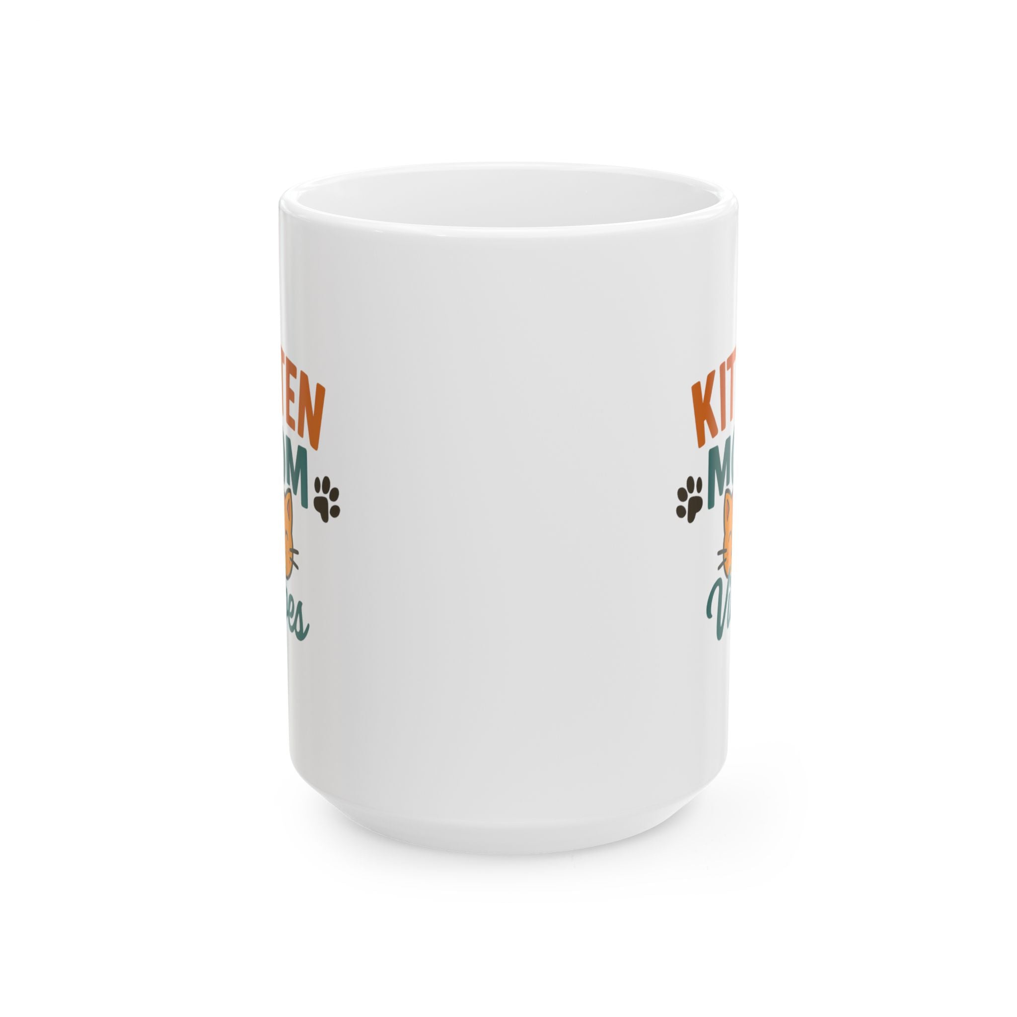 Life Goal Surrounded By Kittens Coffee Mug | Cat Lover Humor | Ceramic Mug