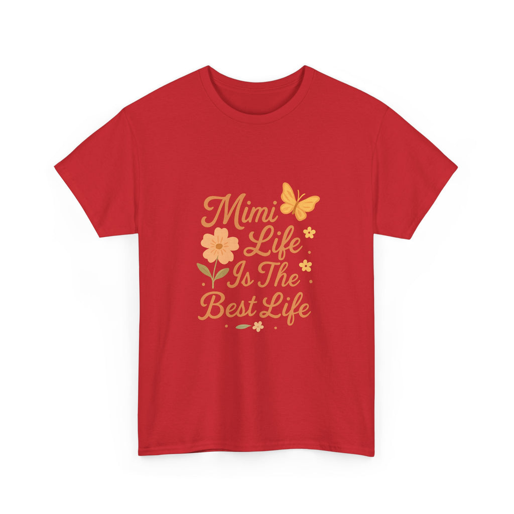 Mimi Life Is The Best Life Grandmother T-Shirt | Unique Gift | Graphic Tee